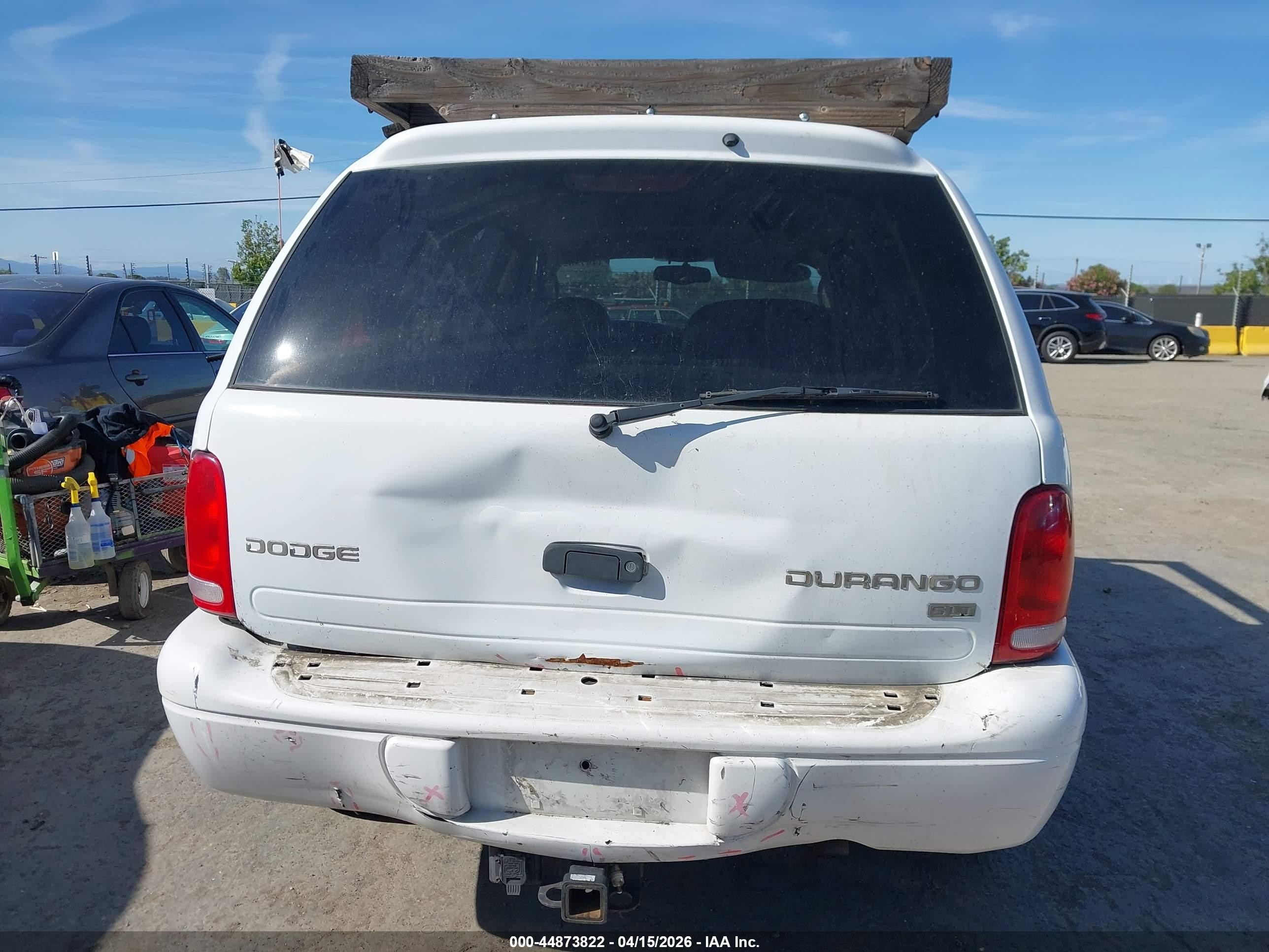2003 Dodge Durango Slt Plus White vin: 1D8HS58Z33F560563