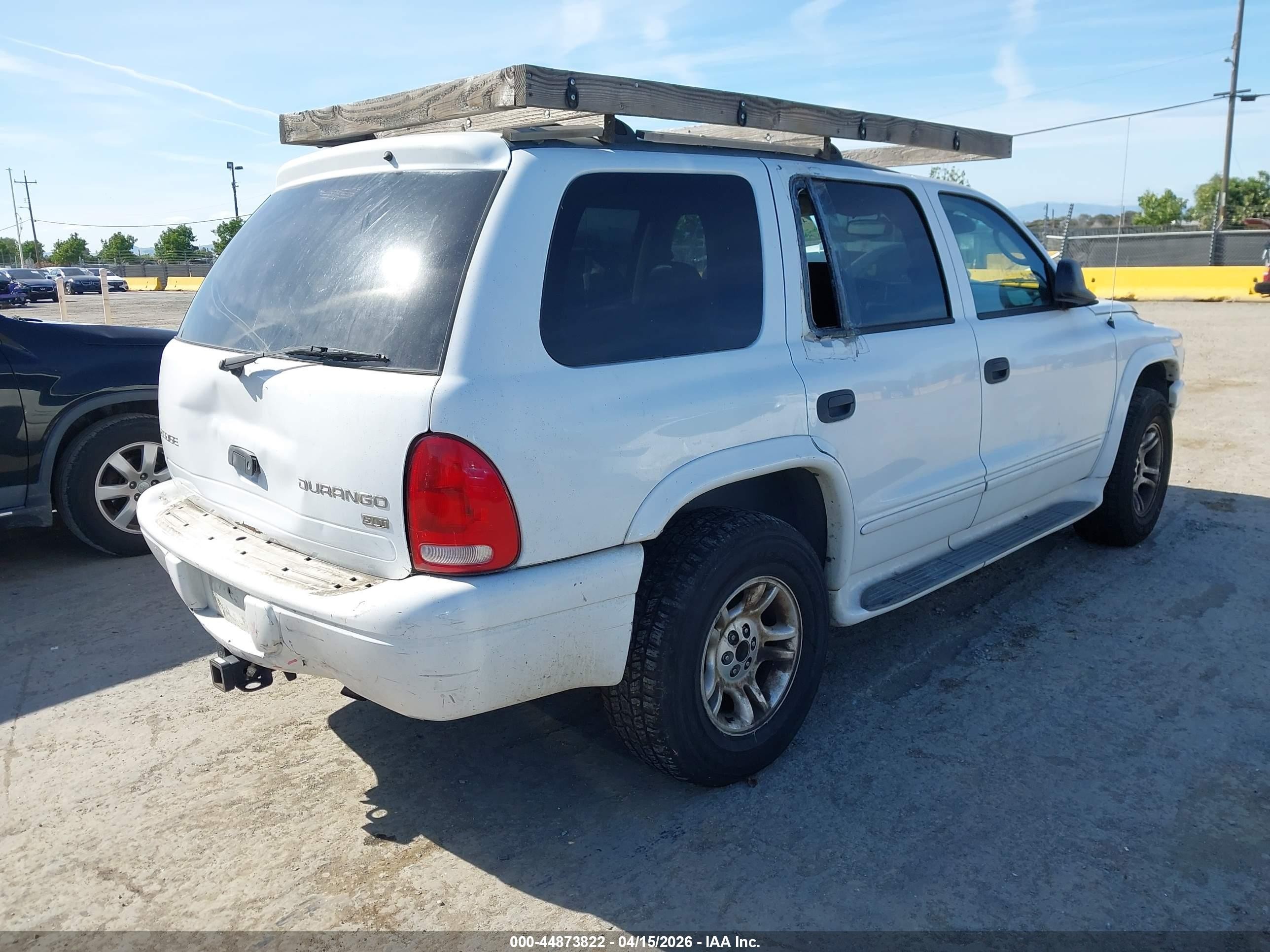 2003 Dodge Durango Slt Plus White vin: 1D8HS58Z33F560563