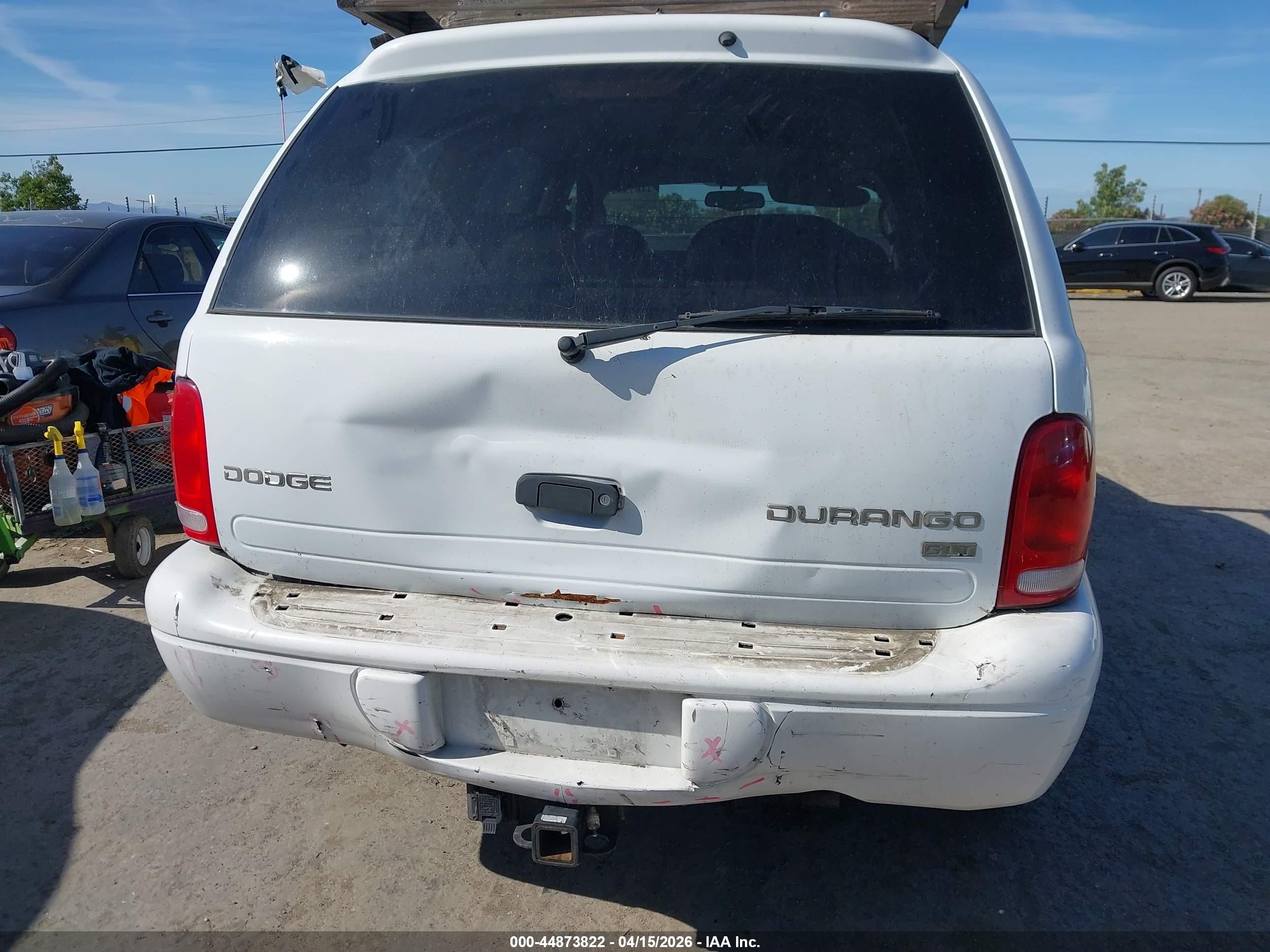 2003 Dodge Durango Slt Plus White vin: 1D8HS58Z33F560563