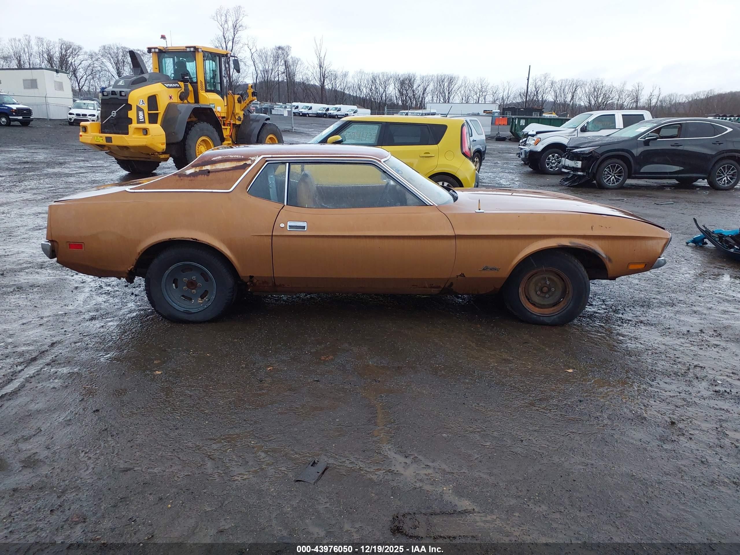 1971 Ford Mustang   Коричневый vin: 1F01F178518      