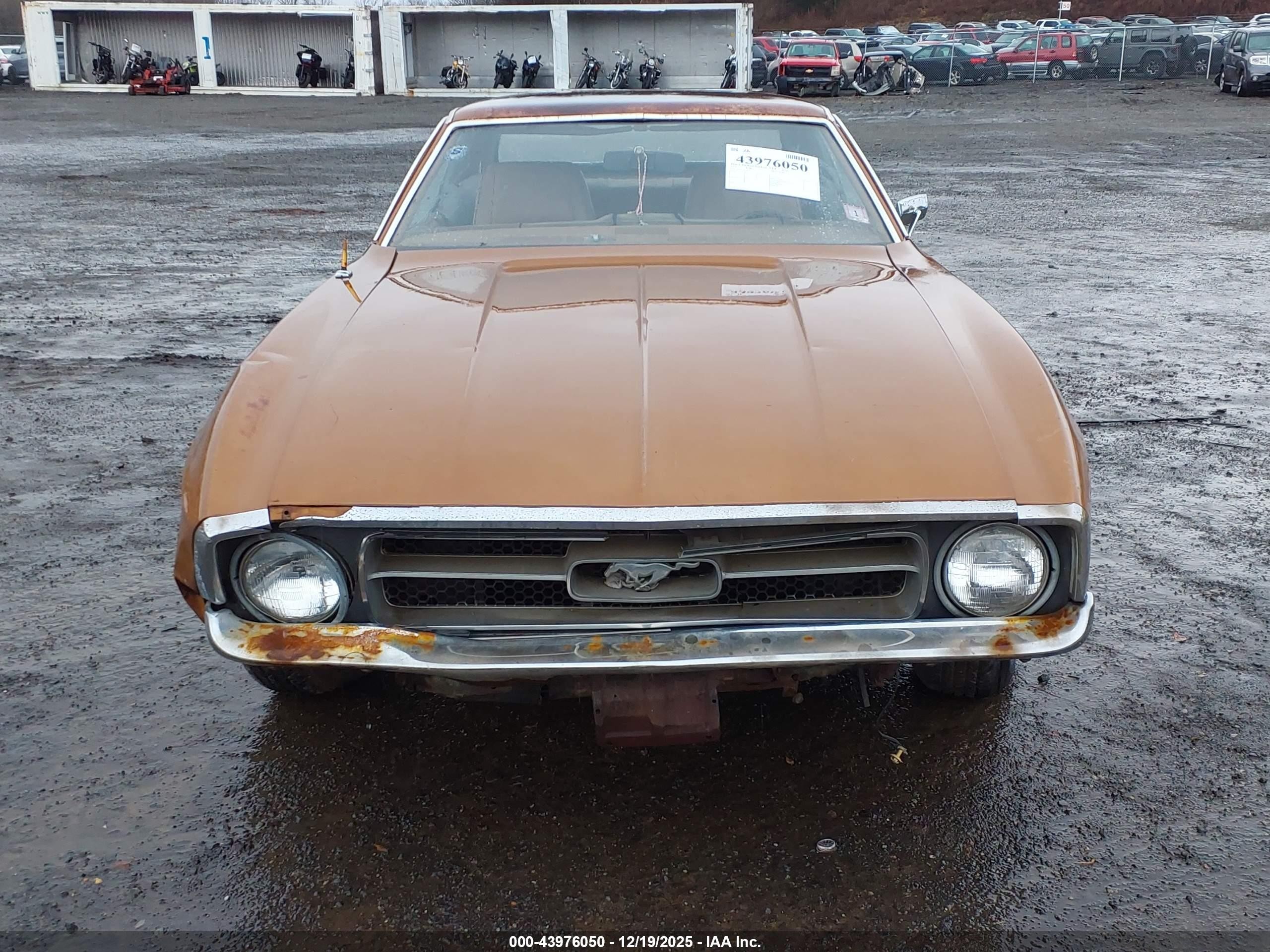1971 Ford Mustang   Коричневый vin: 1F01F178518      