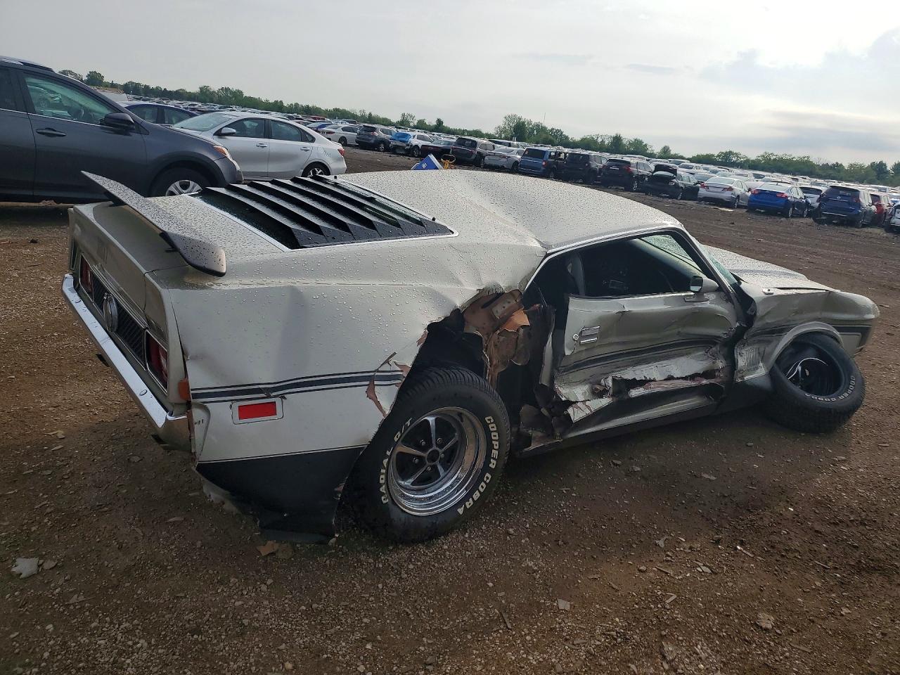 1971 Ford Mustang Mach I Tan vin: 1F05H133073