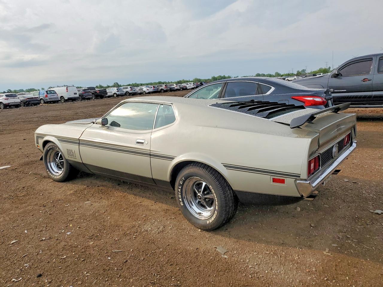 1971 Ford Mustang Mach I Tan vin: 1F05H133073