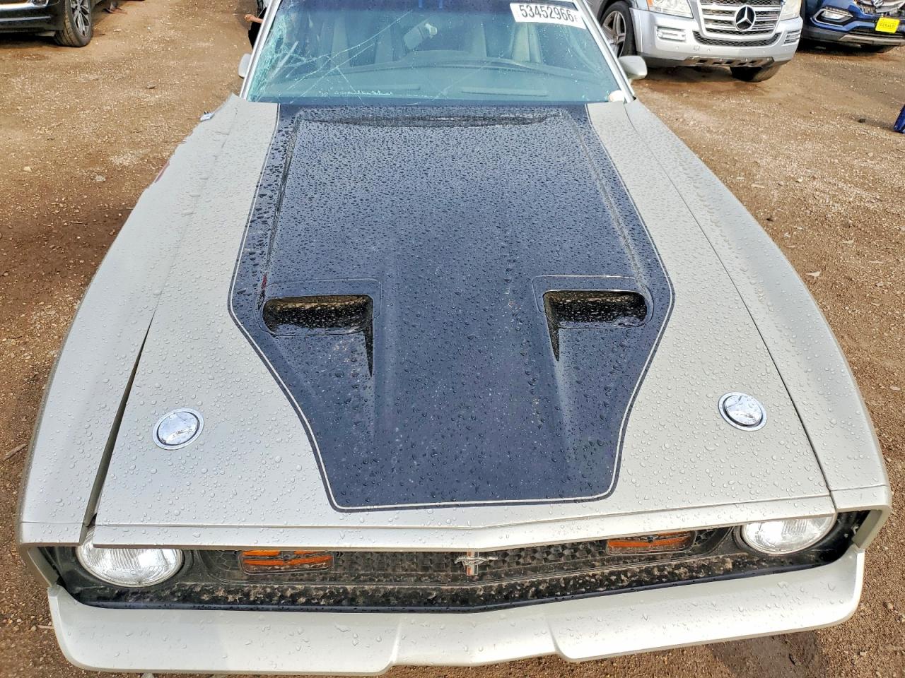 1971 Ford Mustang Mach I Tan vin: 1F05H133073