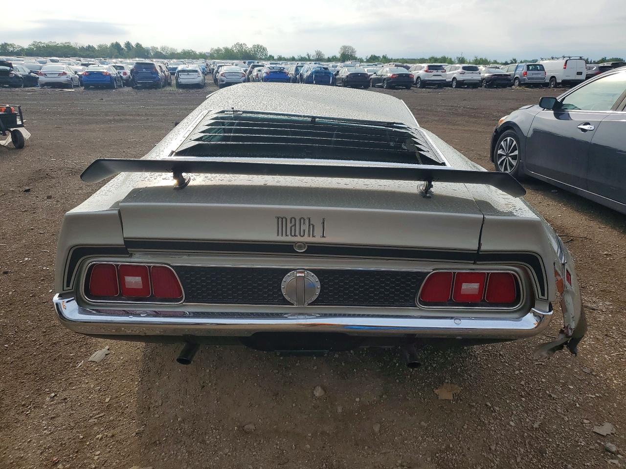 1971 Ford Mustang Mach I Tan vin: 1F05H133073