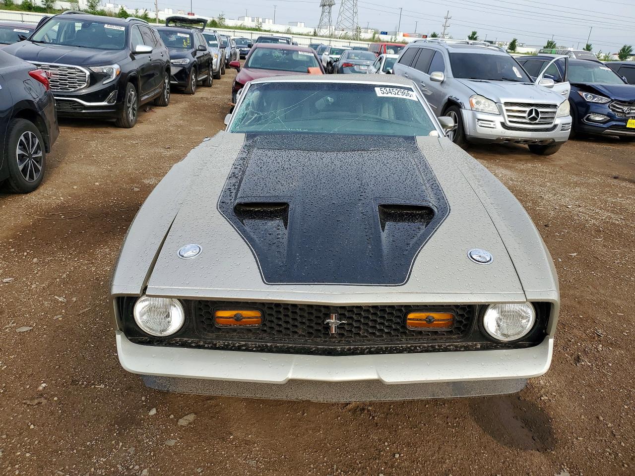 1971 Ford Mustang Mach I Tan vin: 1F05H133073