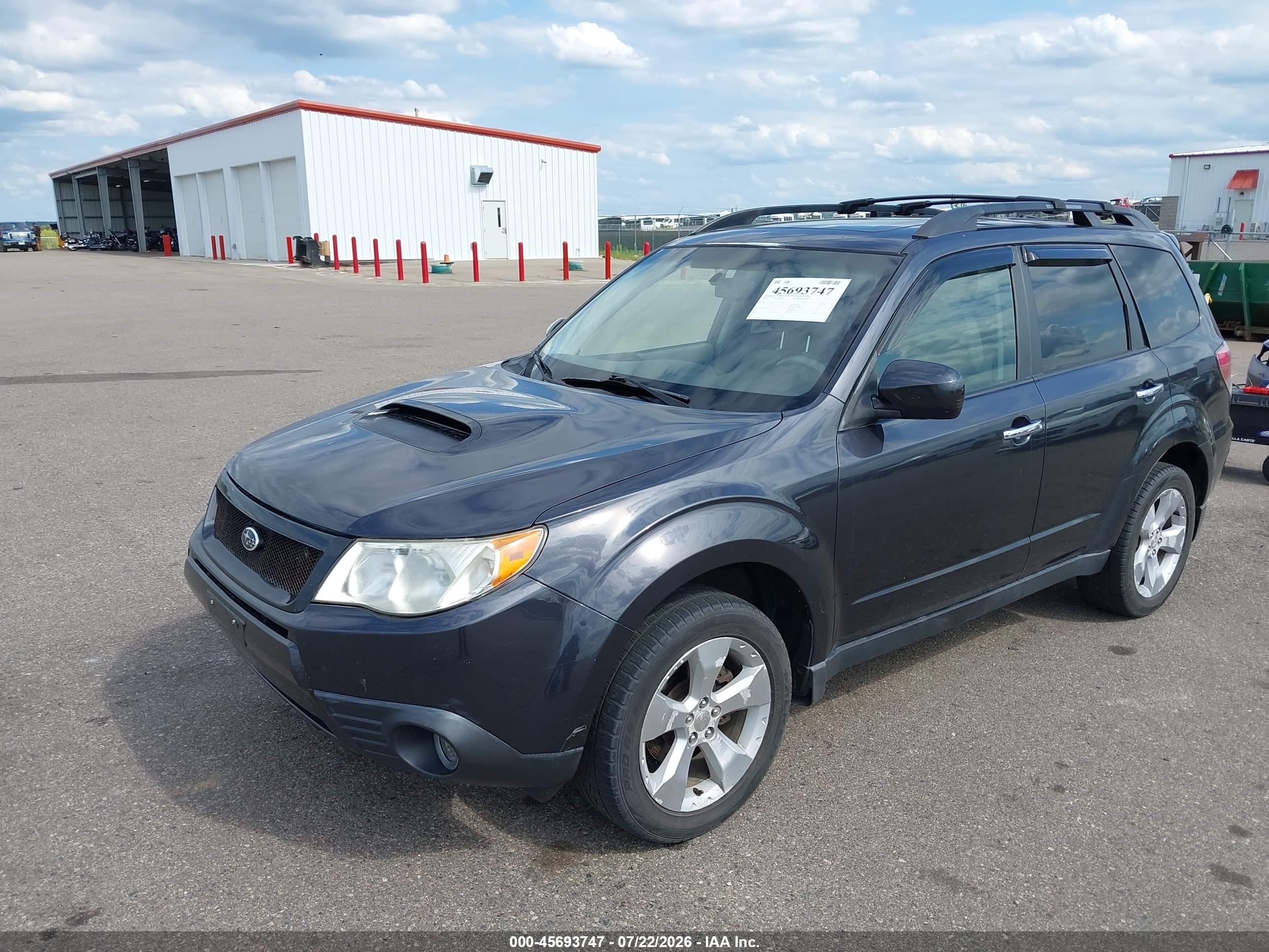 2009 Subaru Forester 2.5xt Limited Black vin: 1F2SH66689H722218