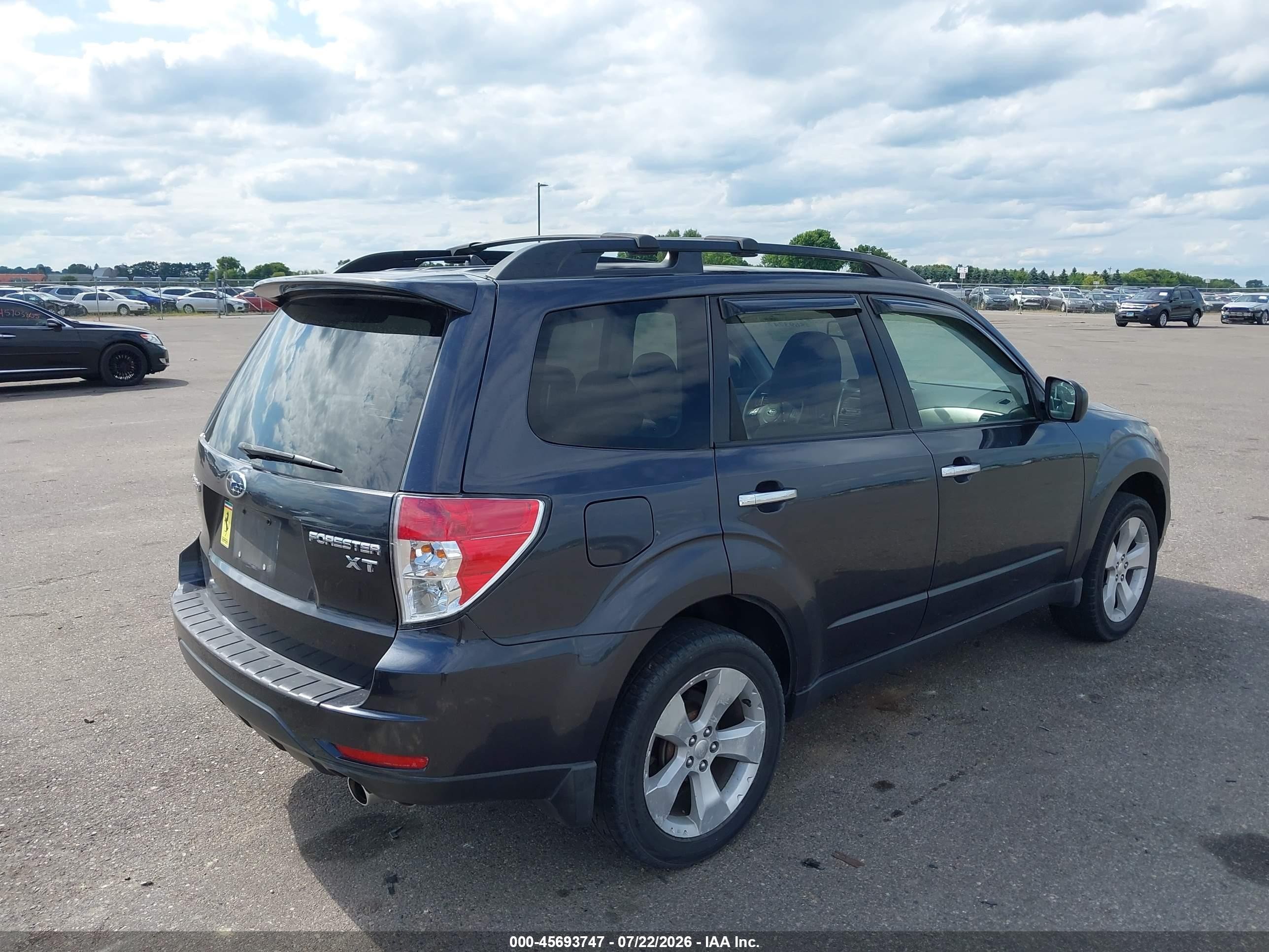 2009 Subaru Forester 2.5xt Limited Black vin: 1F2SH66689H722218