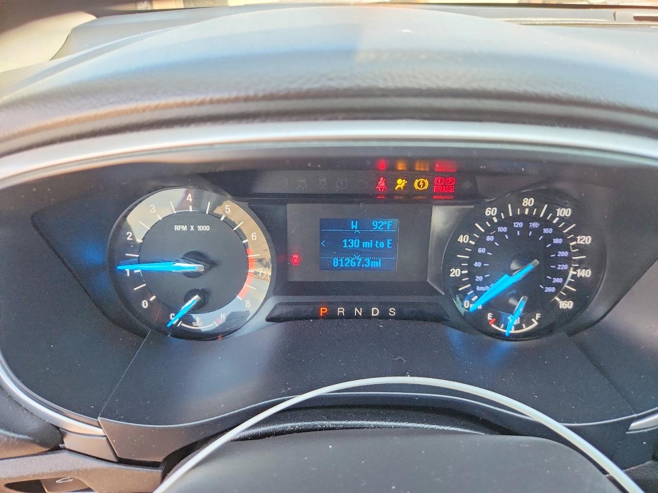 2015 Ford Fusion S Gray vin: 1FA6P0G73F5130767
