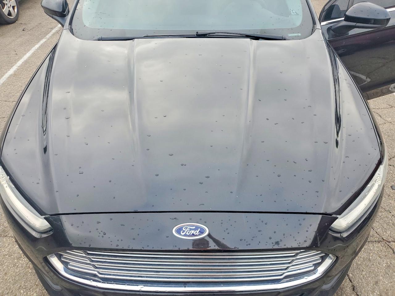 2015 Ford Fusion S Black vin: 1FA6P0G74F5109913