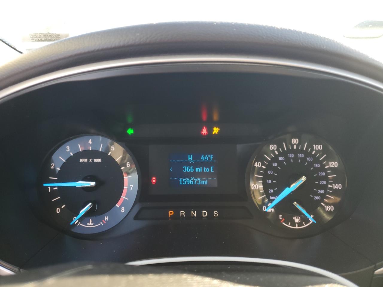 2015 Ford Fusion S White vin: 1FA6P0G74F5114917