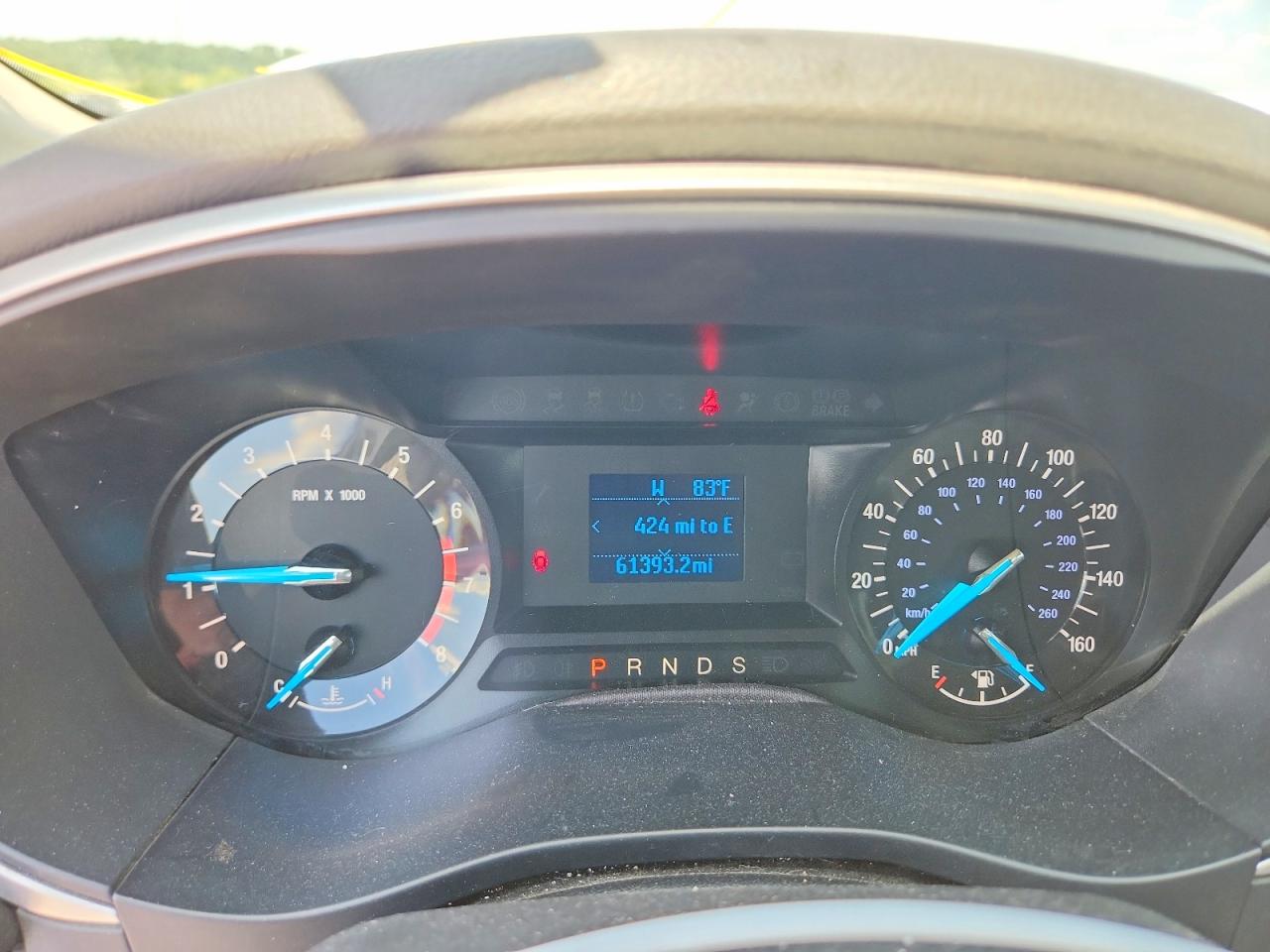 2014 Ford Fusion S White vin: 1FA6P0G77E5371696