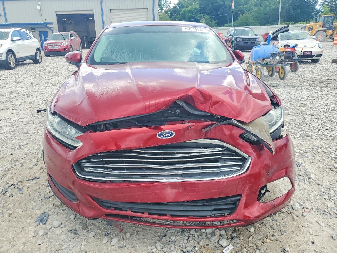 2014 Ford Fusion S Бордовый vin: 1FA6P0G77E5380754