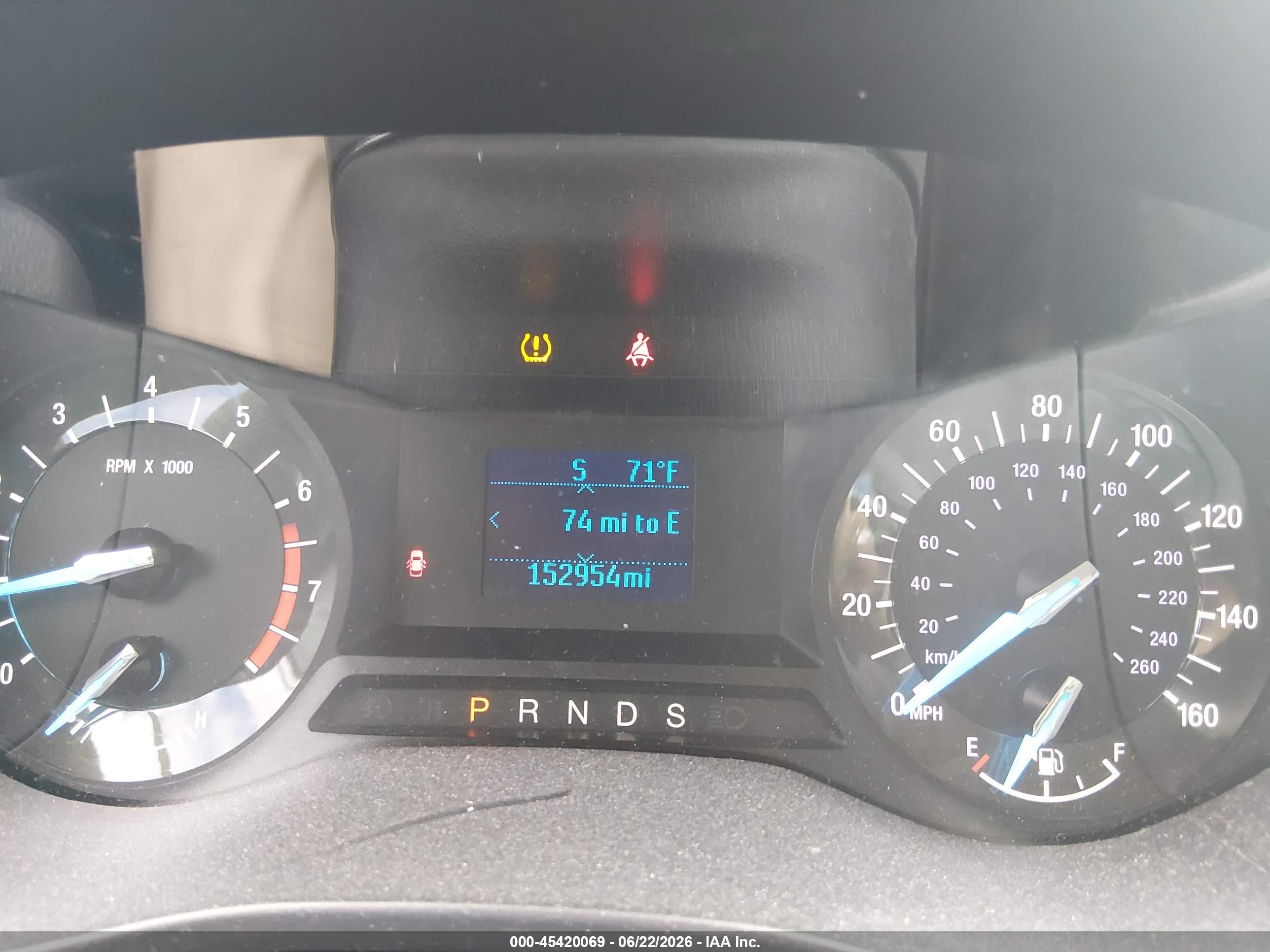 2015 Ford Fusion S Синий vin: 1FA6P0G77F5102177