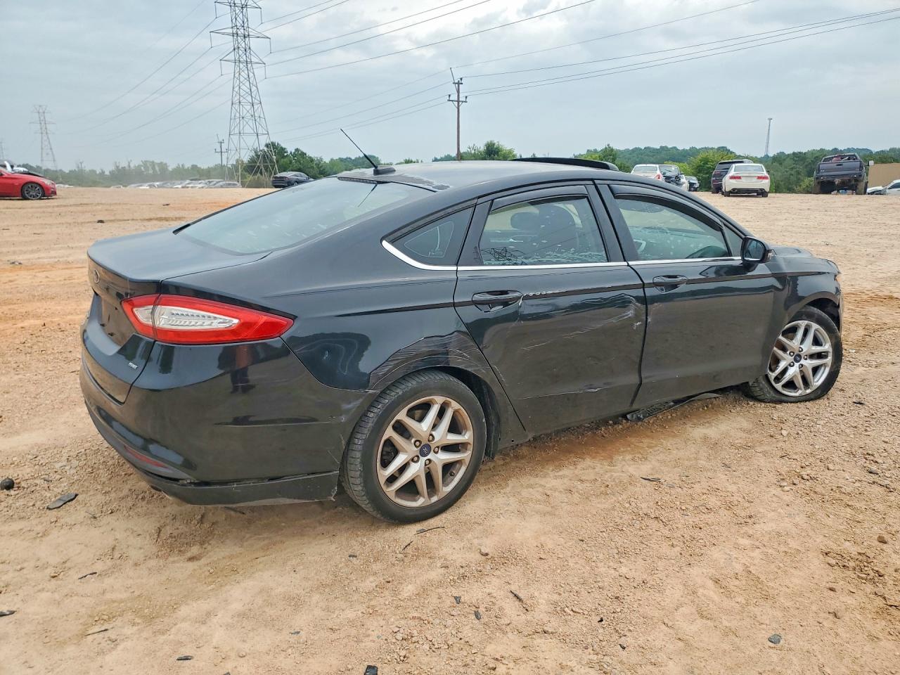 2014 Ford Fusion Se Black vin: 1FA6P0H70E5353670