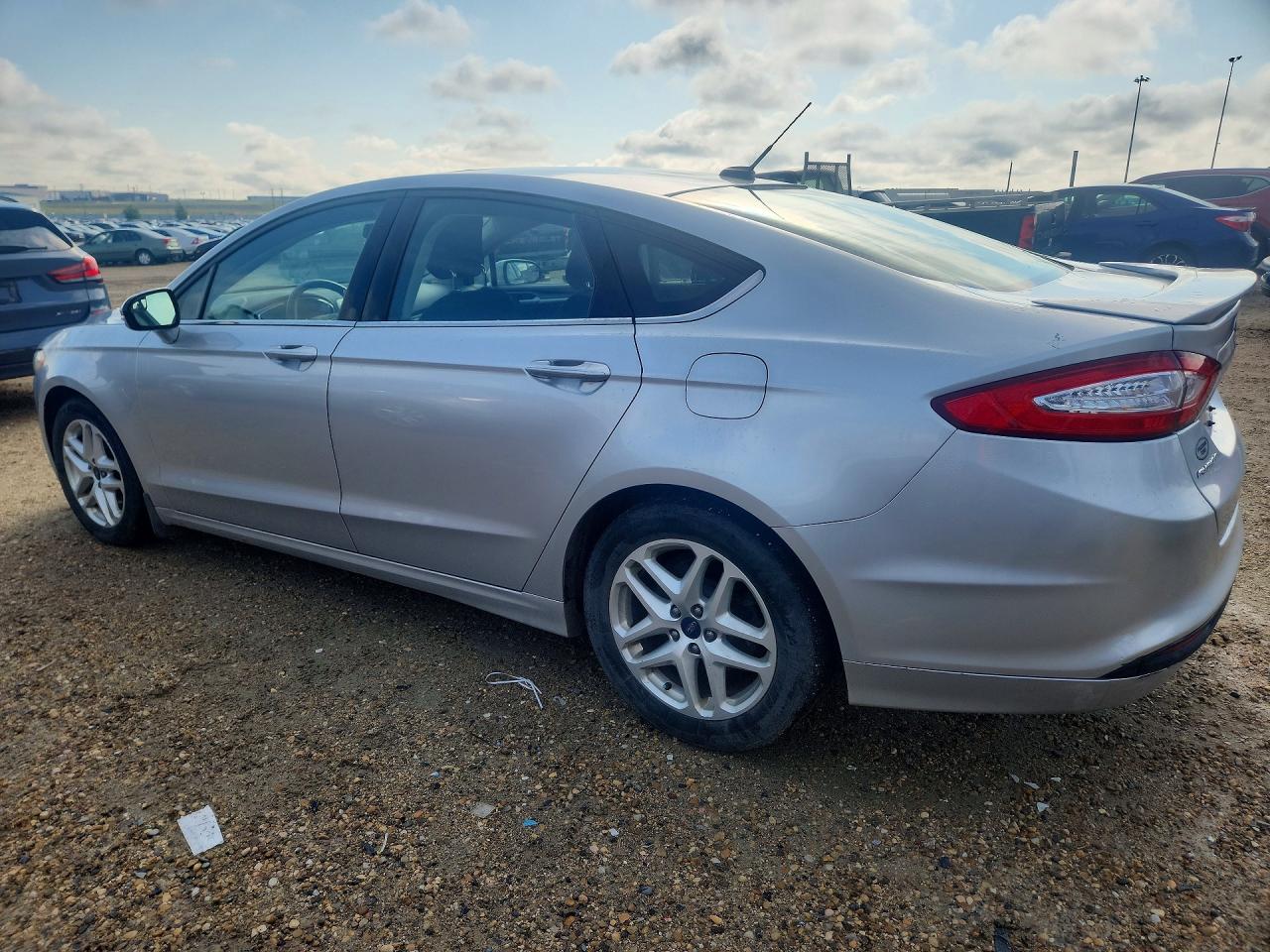 2014 Ford Fusion Se Silver vin: 1FA6P0H70E5379640