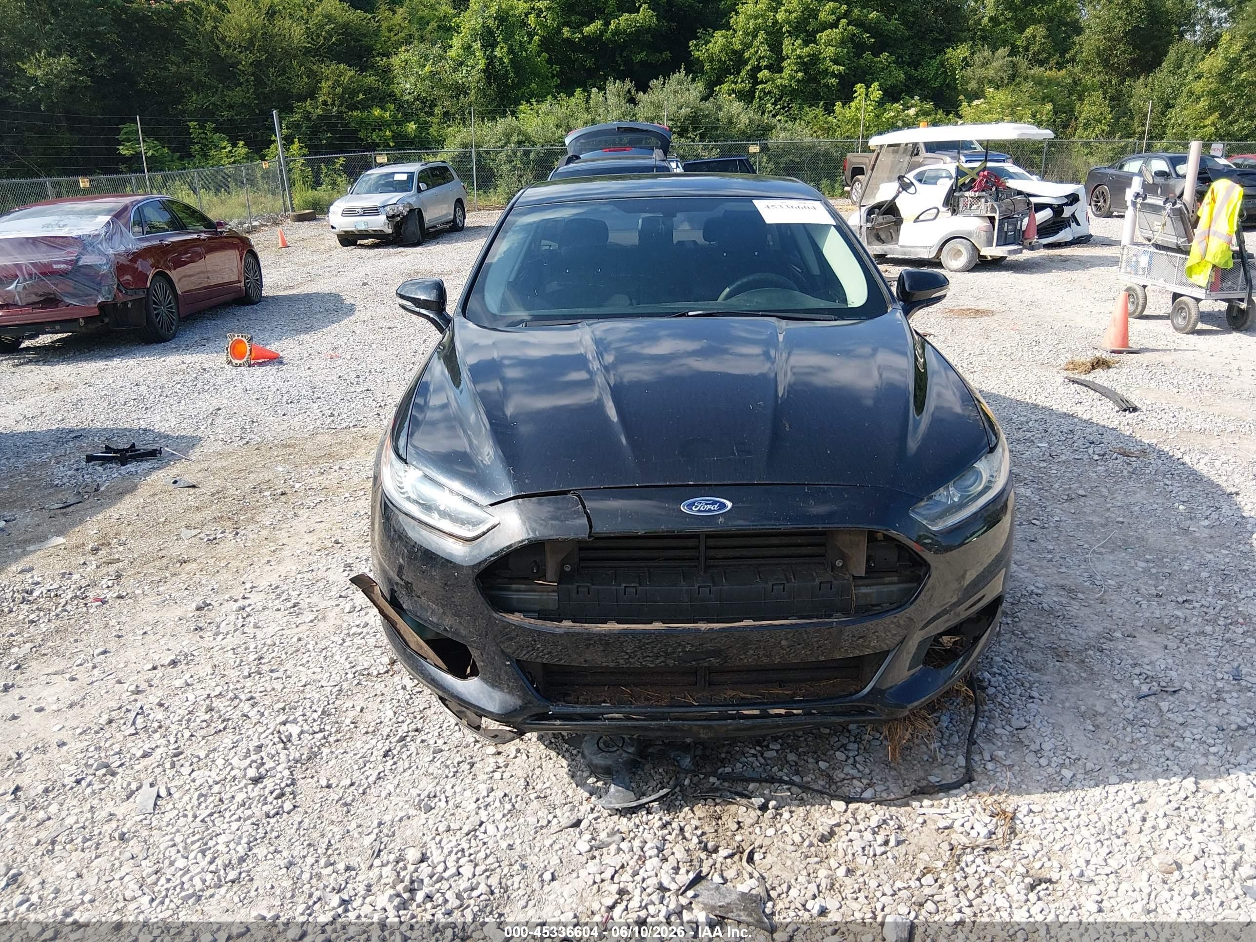 2014 Ford Fusion Se Black vin: 1FA6P0H70E5396597