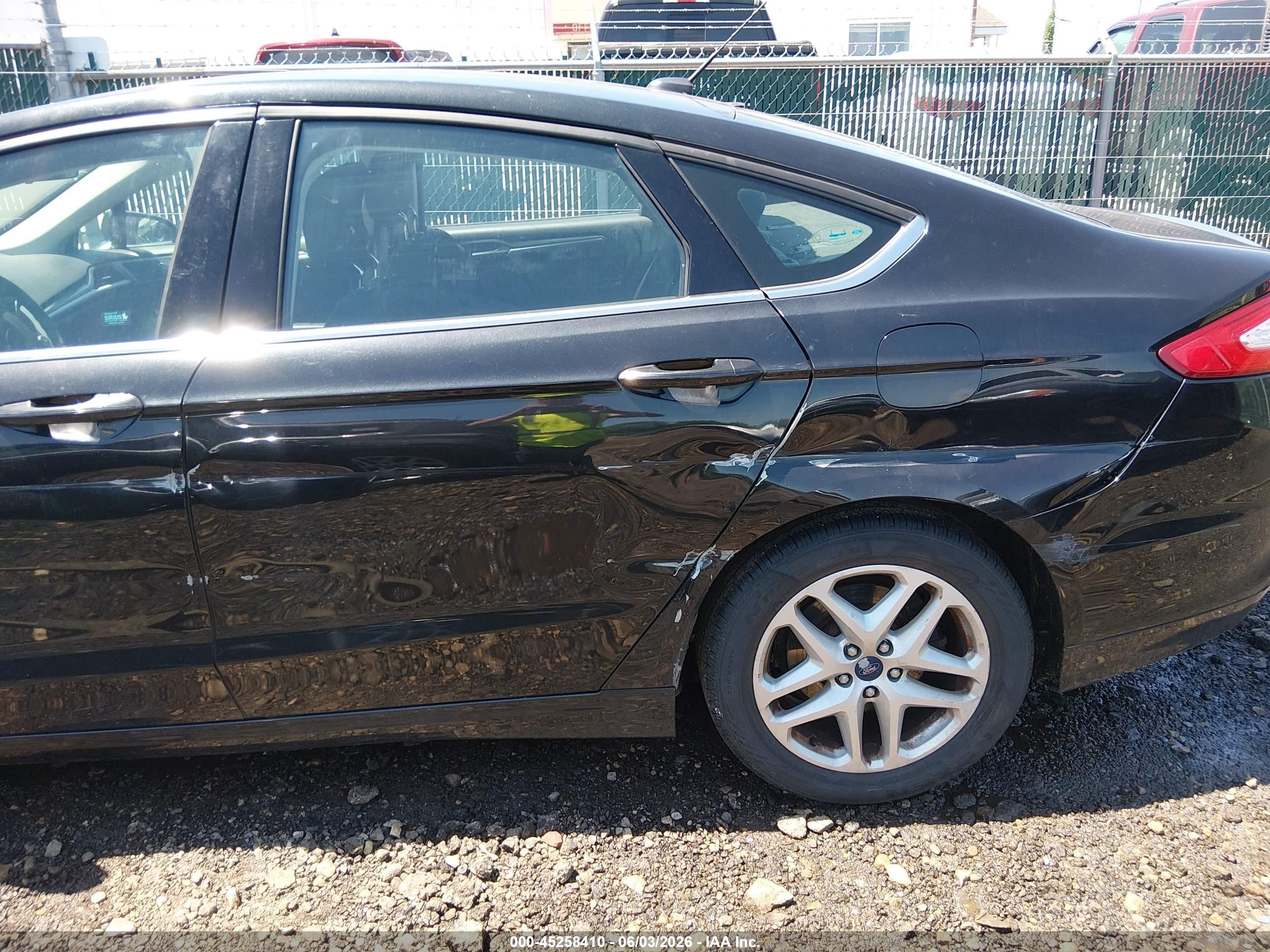 2014 Ford Fusion Se Black vin: 1FA6P0H70E5398804