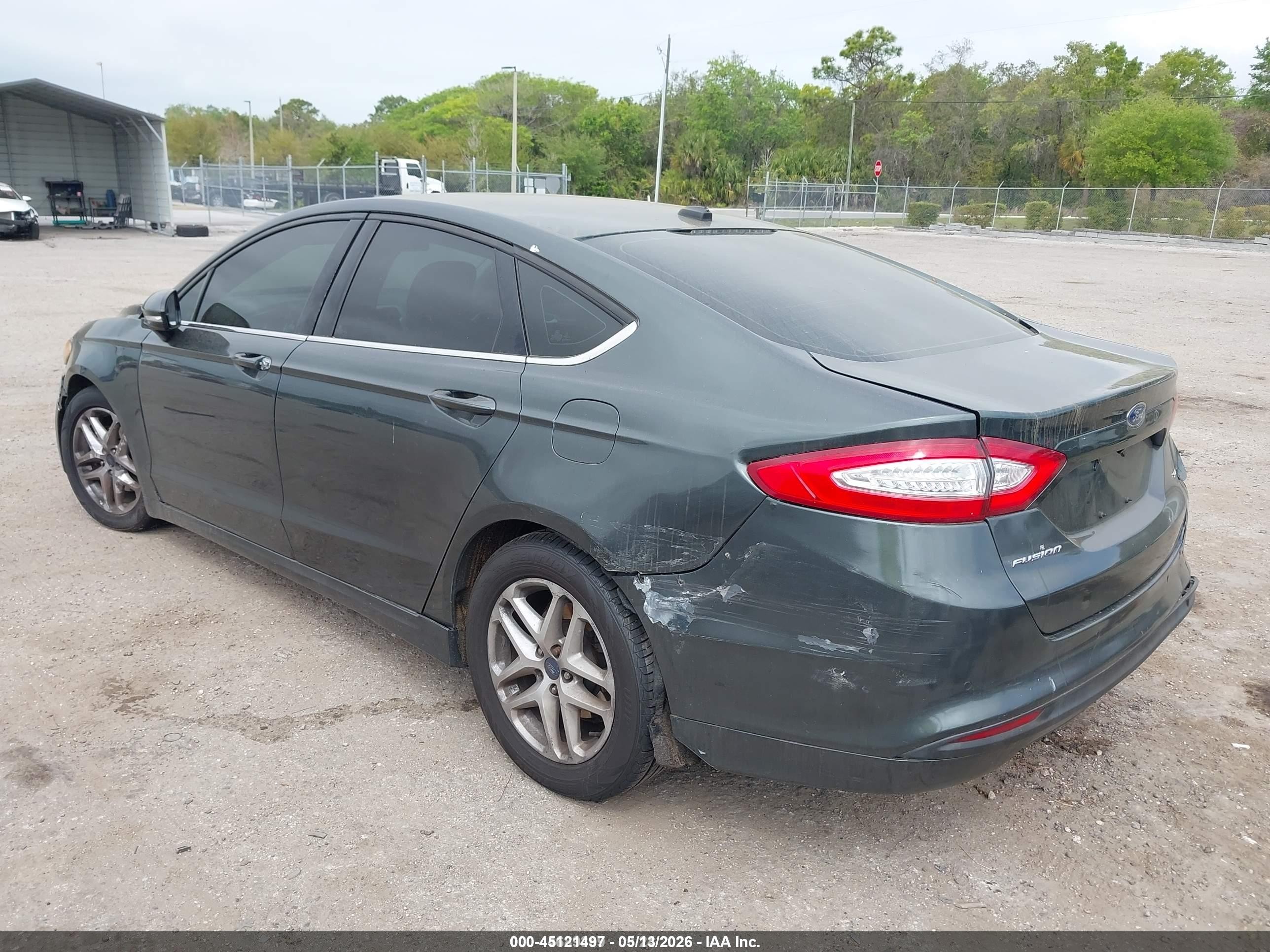 2015 Ford Fusion Se Green vin: 1FA6P0H70F5108319