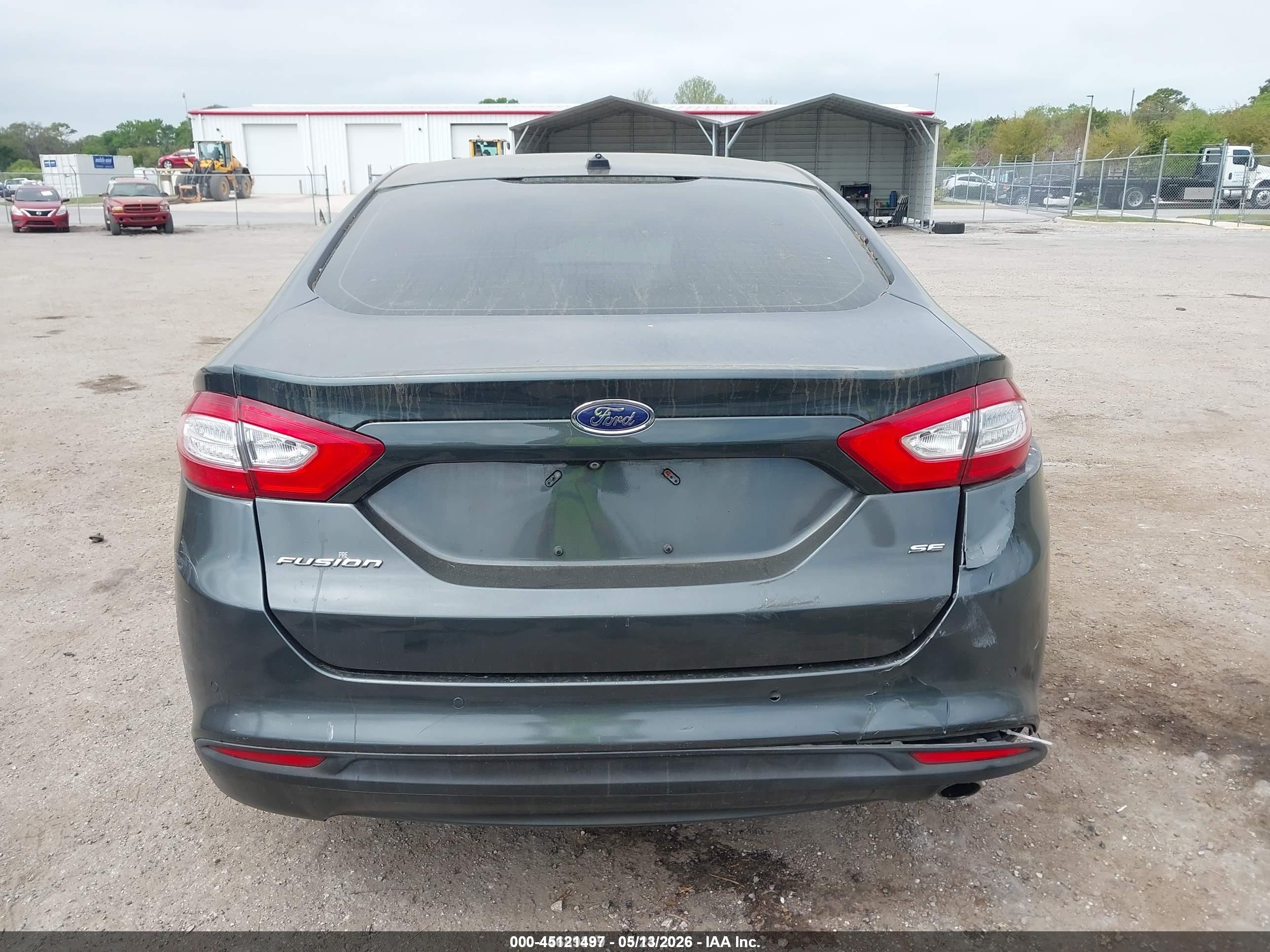 2015 Ford Fusion Se Green vin: 1FA6P0H70F5108319