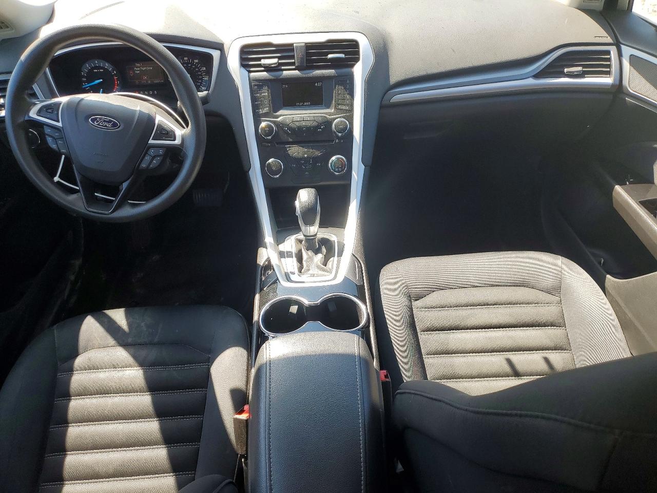 2015 Ford Fusion Se White vin: 1FA6P0H70F5114718