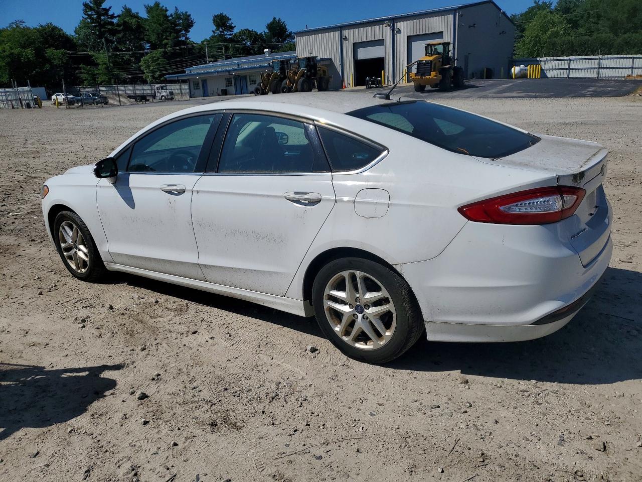 2015 Ford Fusion Se White vin: 1FA6P0H70F5114718