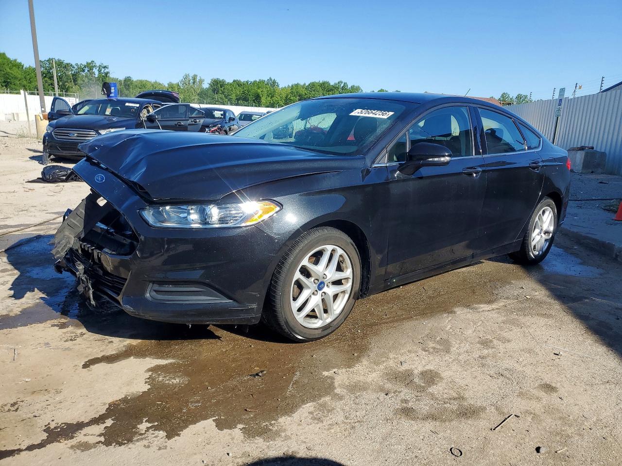 2015 Ford Fusion Se Черный vin: 1FA6P0H70F5115657