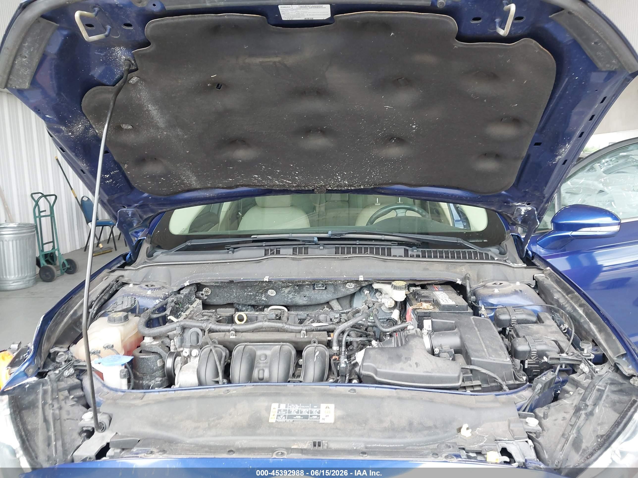 2014 Ford Fusion Se Синий vin: 1FA6P0H71E5364449