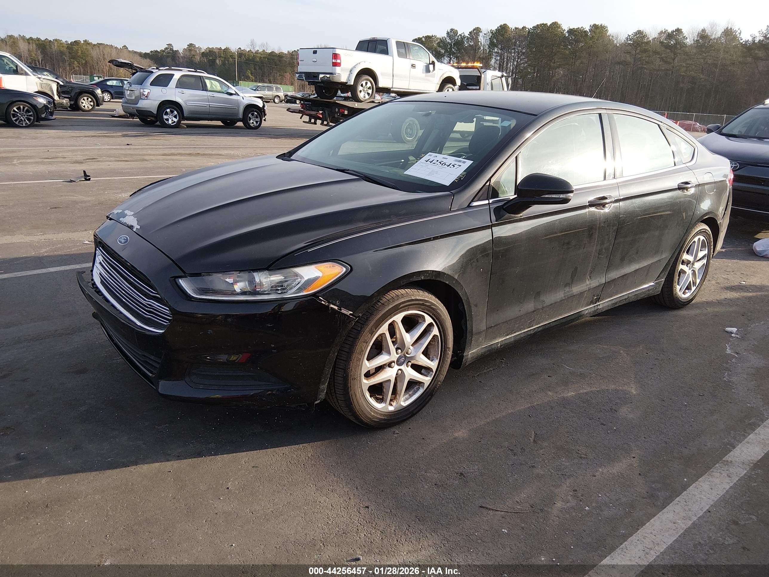 2014 Ford Fusion Se Black vin: 1FA6P0H71E5365794