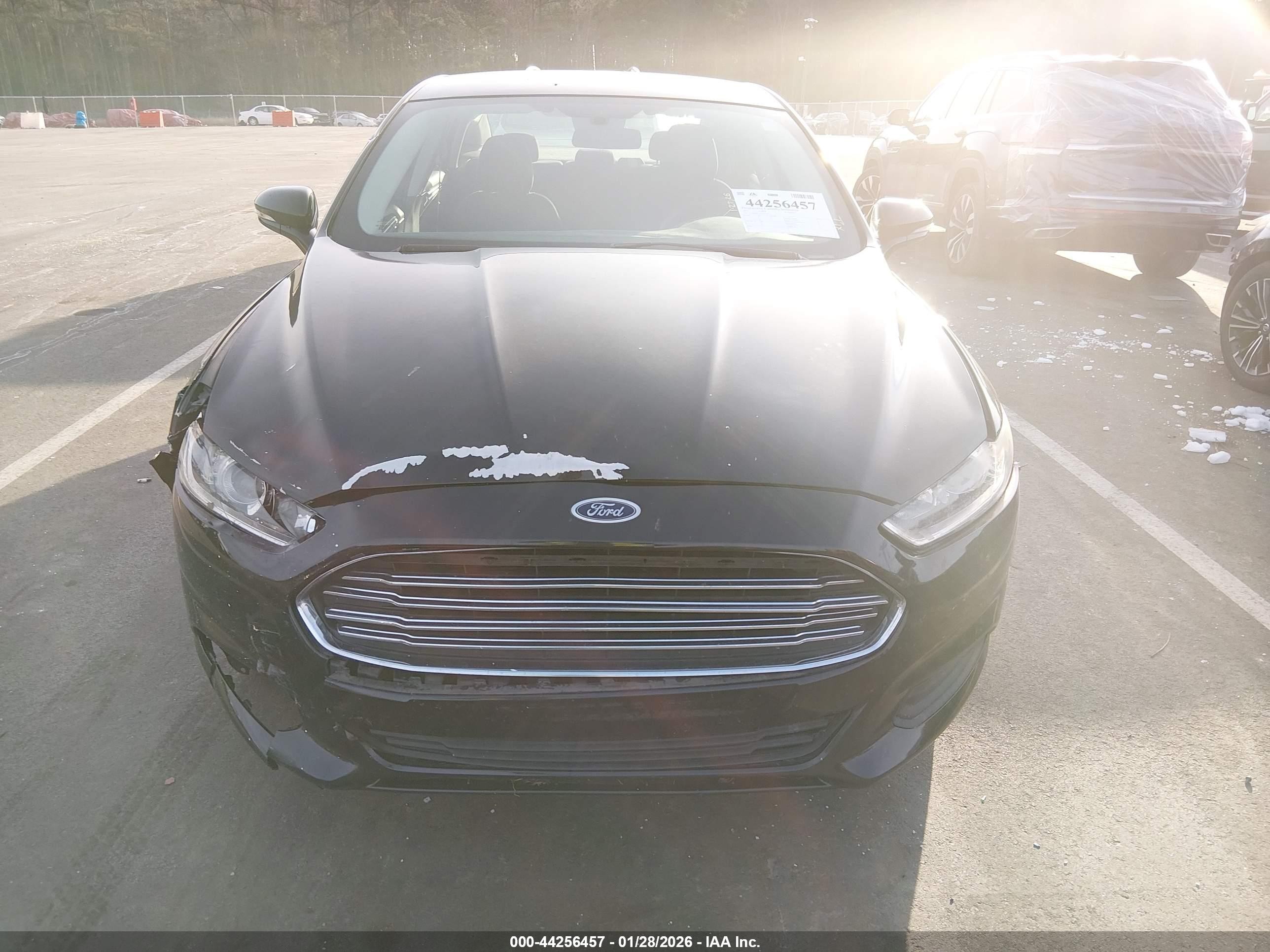 2014 Ford Fusion Se Black vin: 1FA6P0H71E5365794