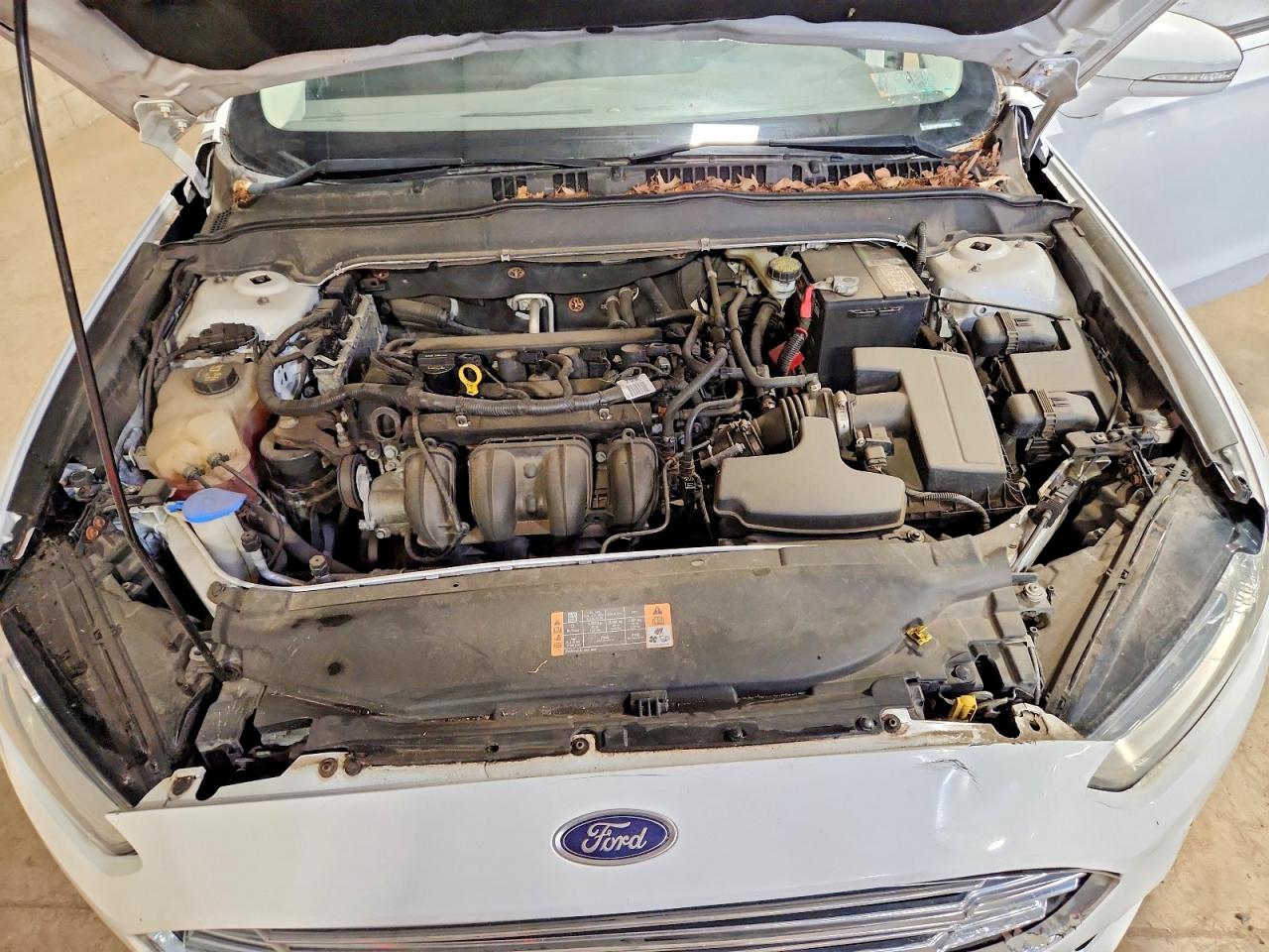 2014 Ford Fusion Se White vin: 1FA6P0H71E5369599