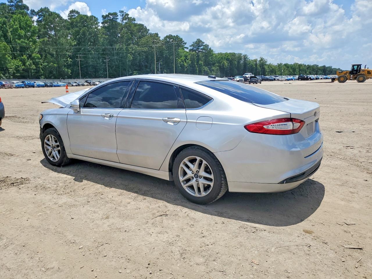 2014 Ford Fusion Se Silver vin: 1FA6P0H71E5397256