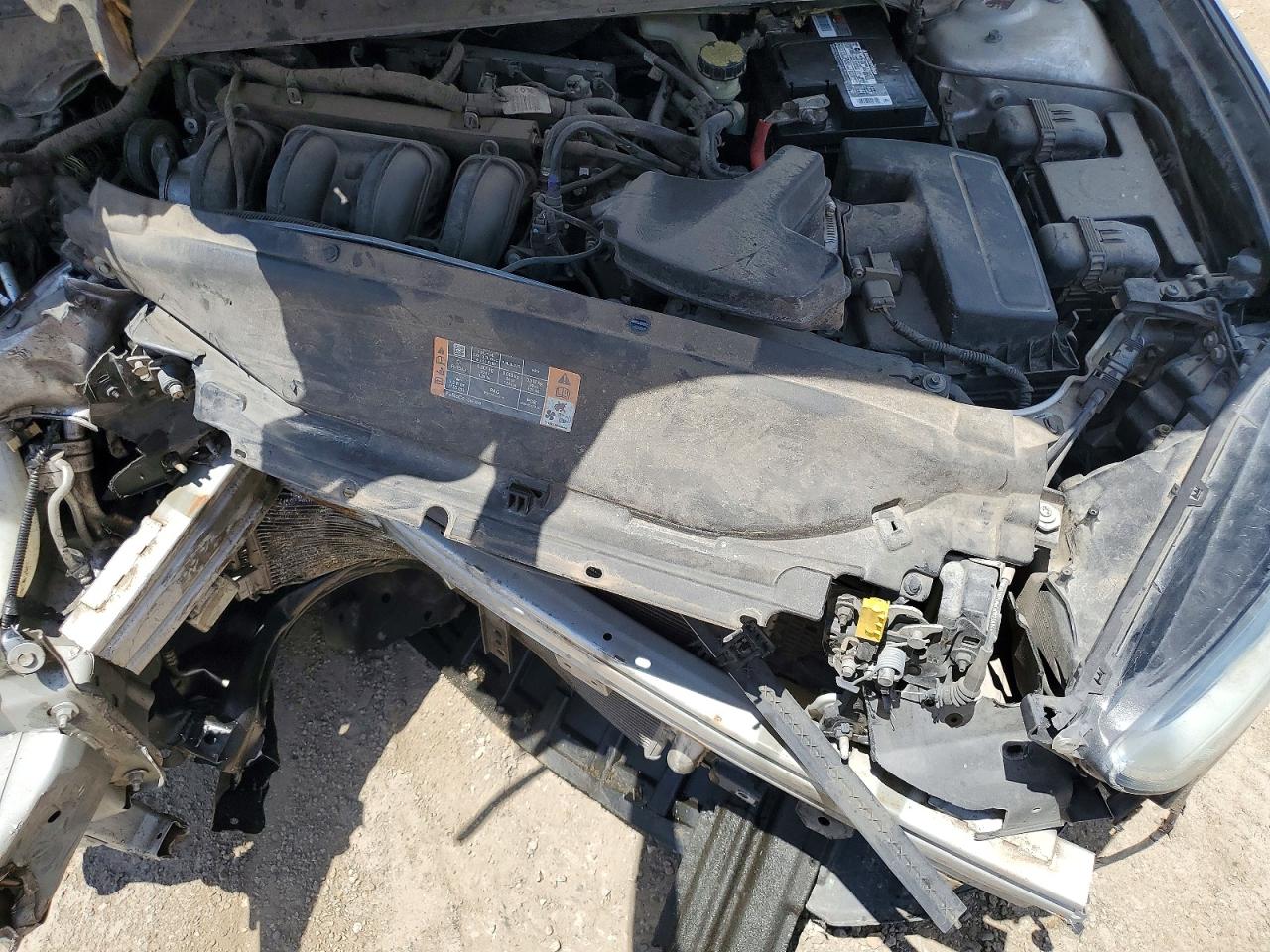 2014 Ford Fusion Se Silver vin: 1FA6P0H71E5397256