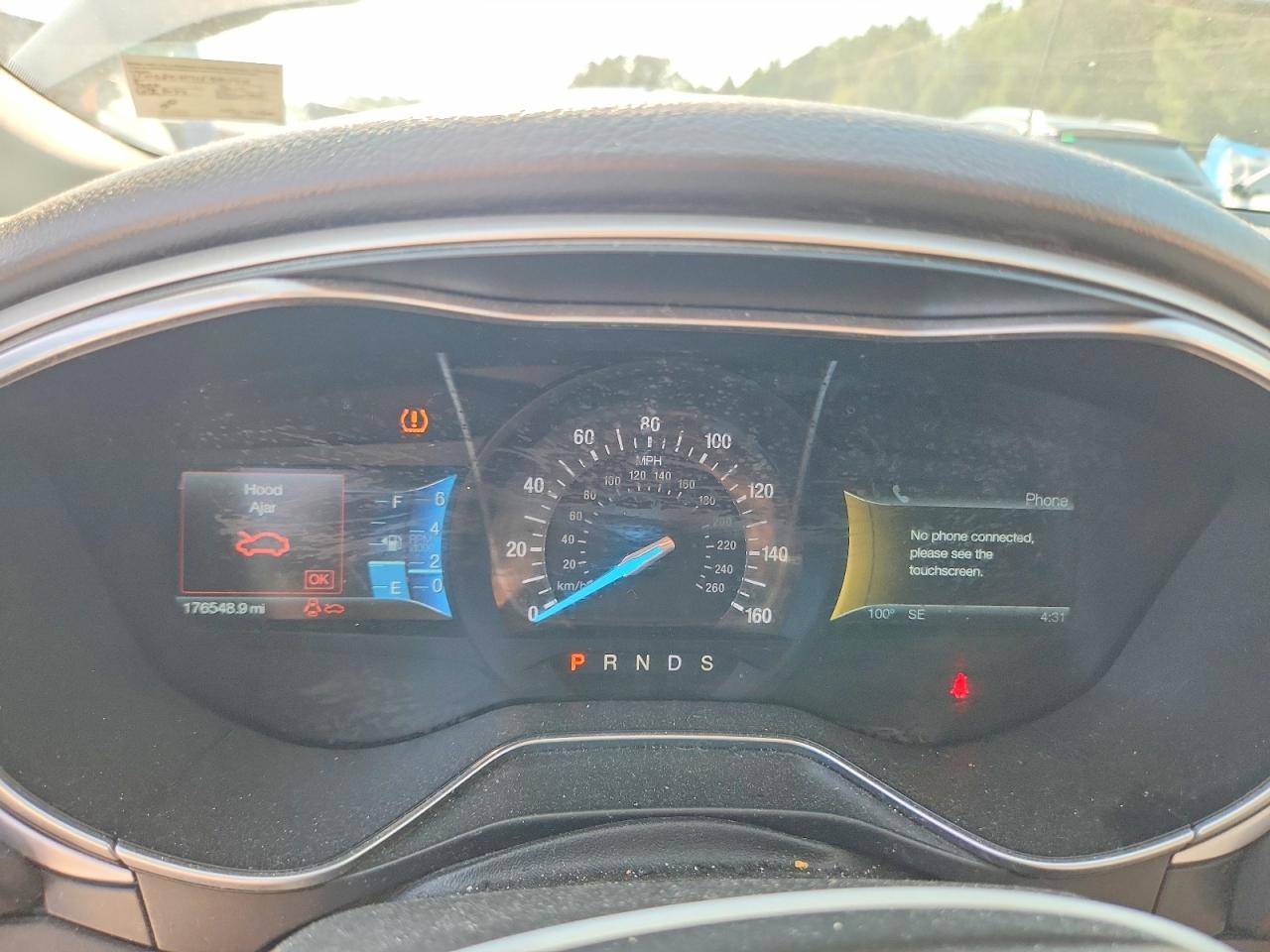 2014 Ford Fusion Se Gray vin: 1FA6P0H71E5401418