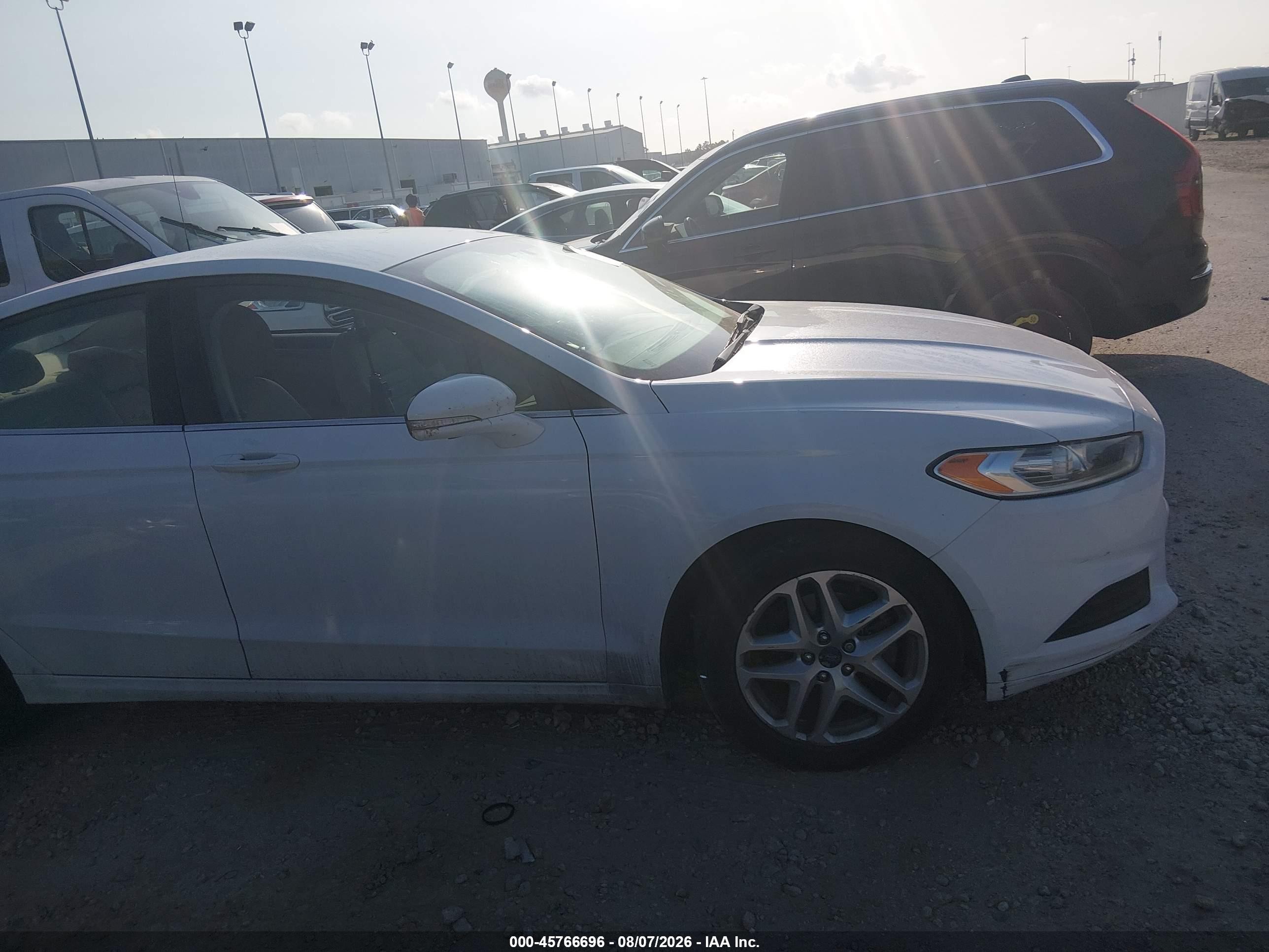 2015 Ford Fusion Se White vin: 1FA6P0H71F5102819