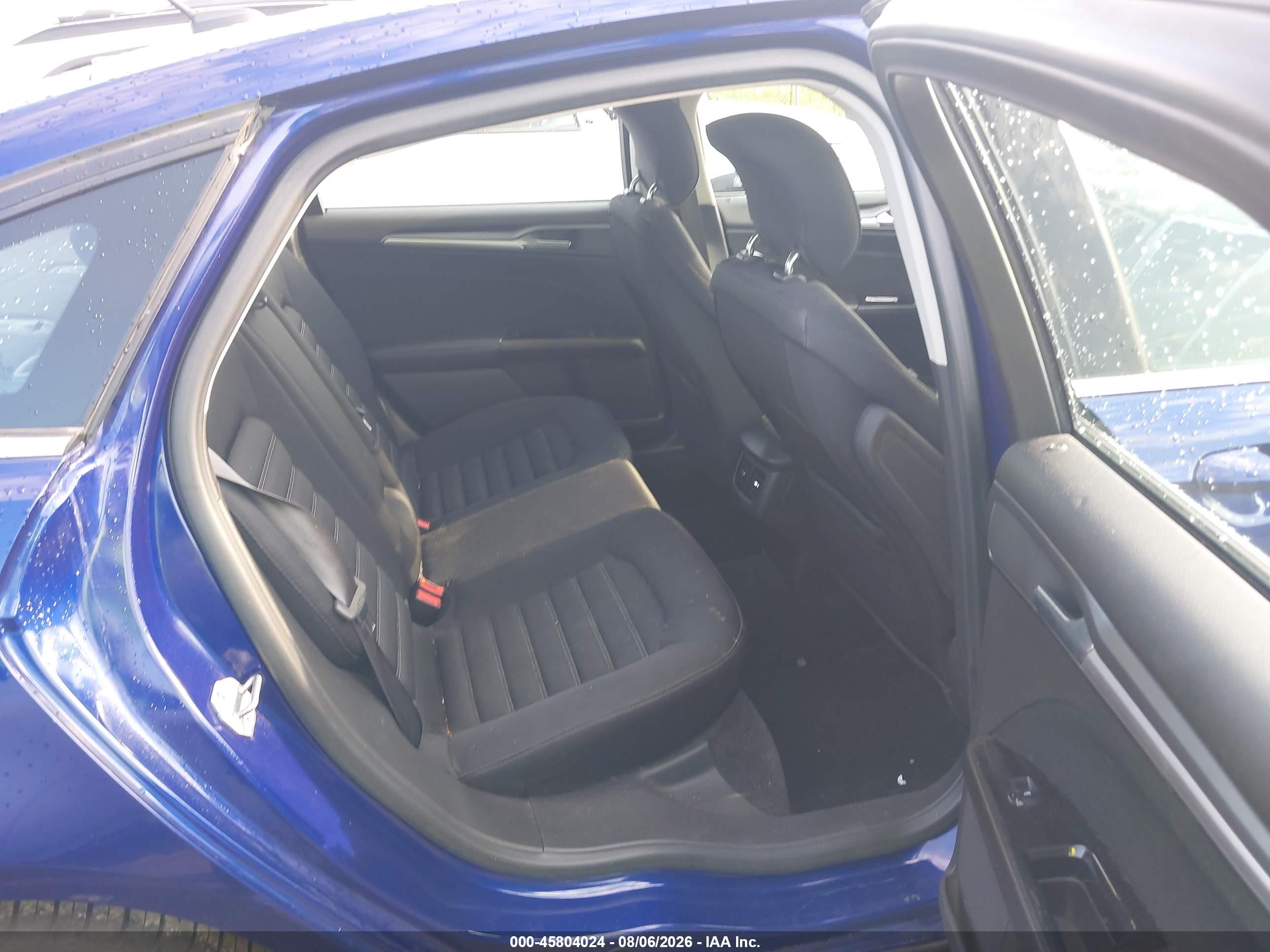 2015 Ford Fusion Se Синий vin: 1FA6P0H71F5103646
