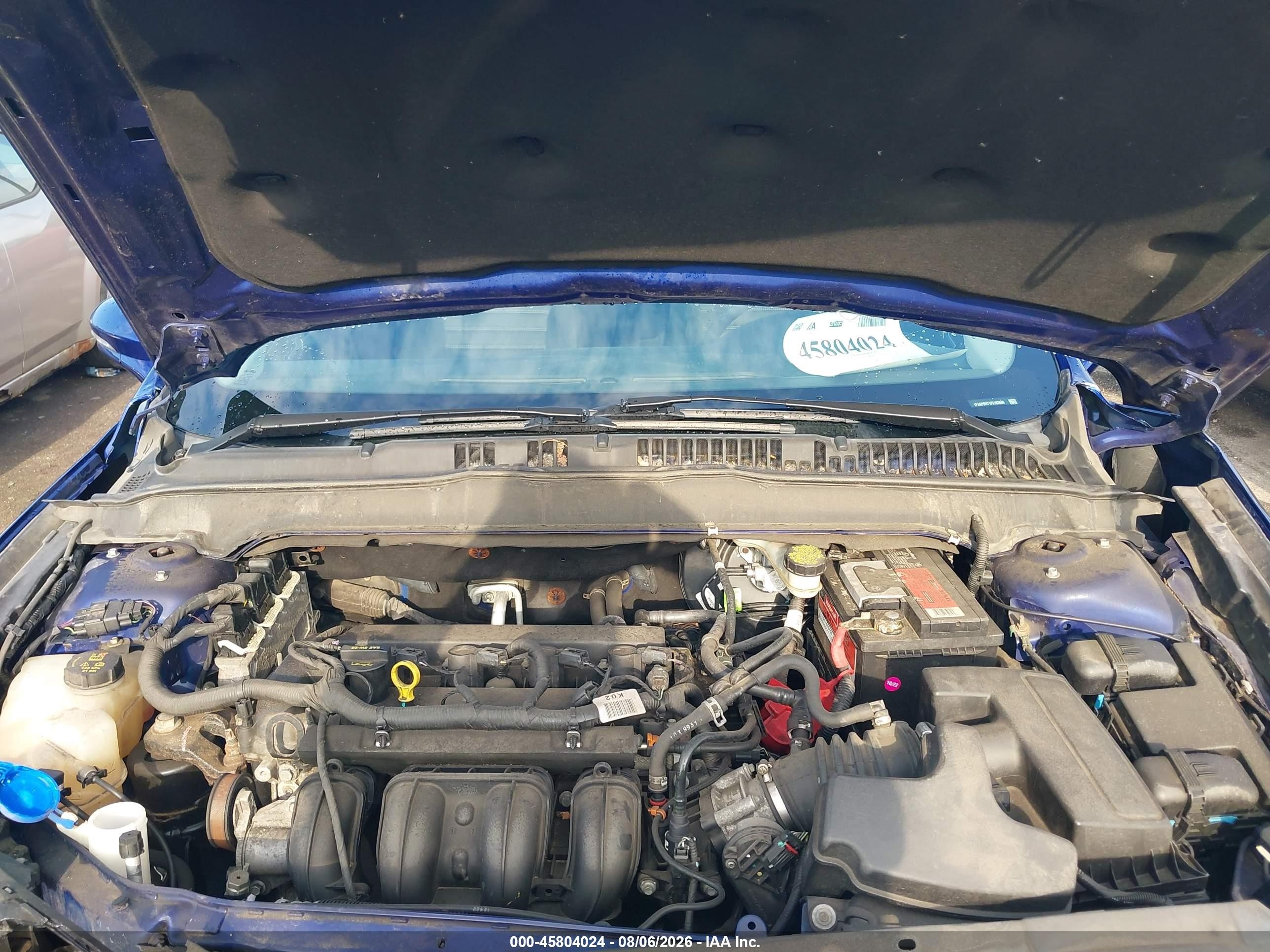 2015 Ford Fusion Se Синий vin: 1FA6P0H71F5103646