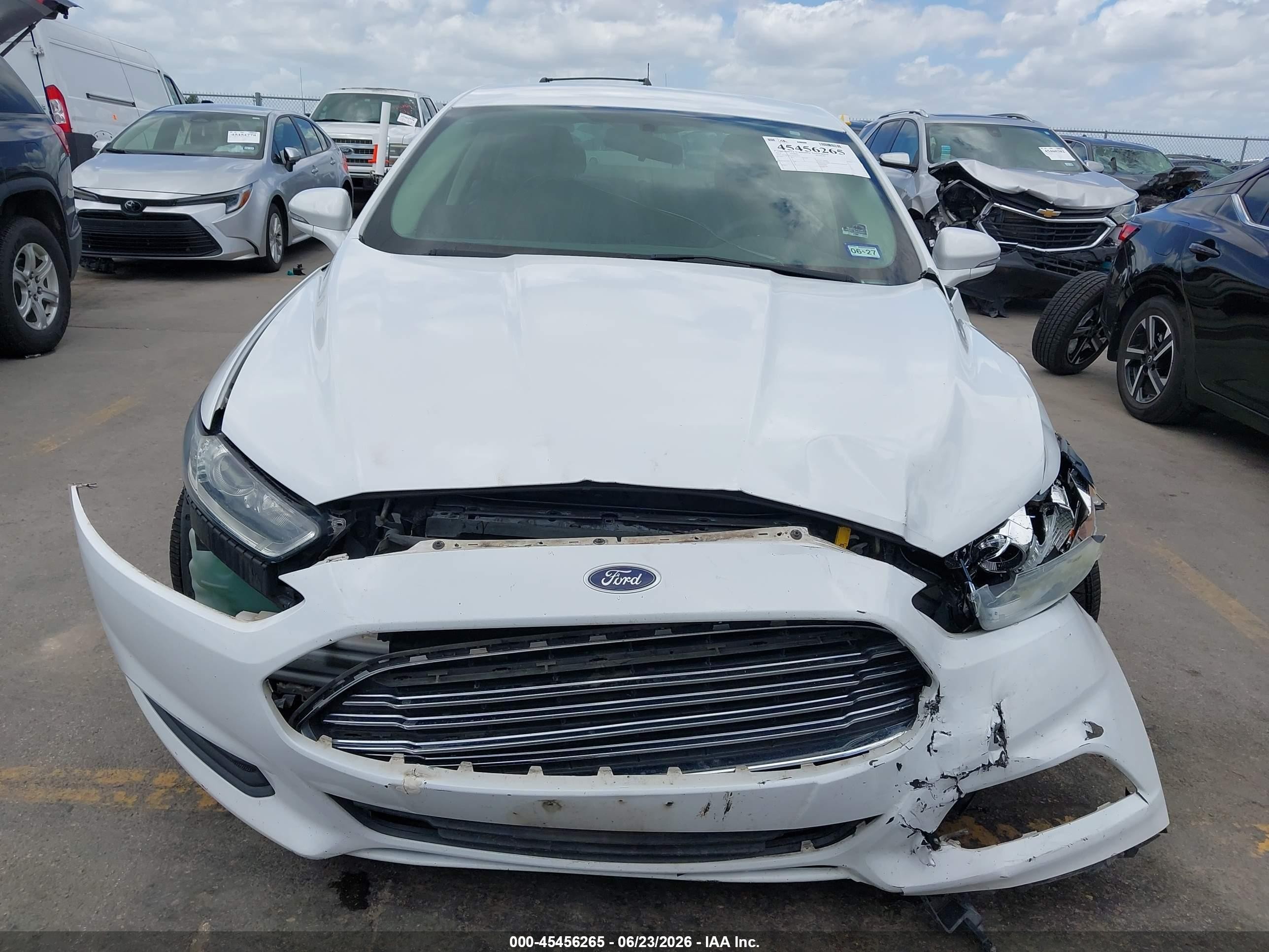 2015 Ford Fusion Se White vin: 1FA6P0H71F5107633