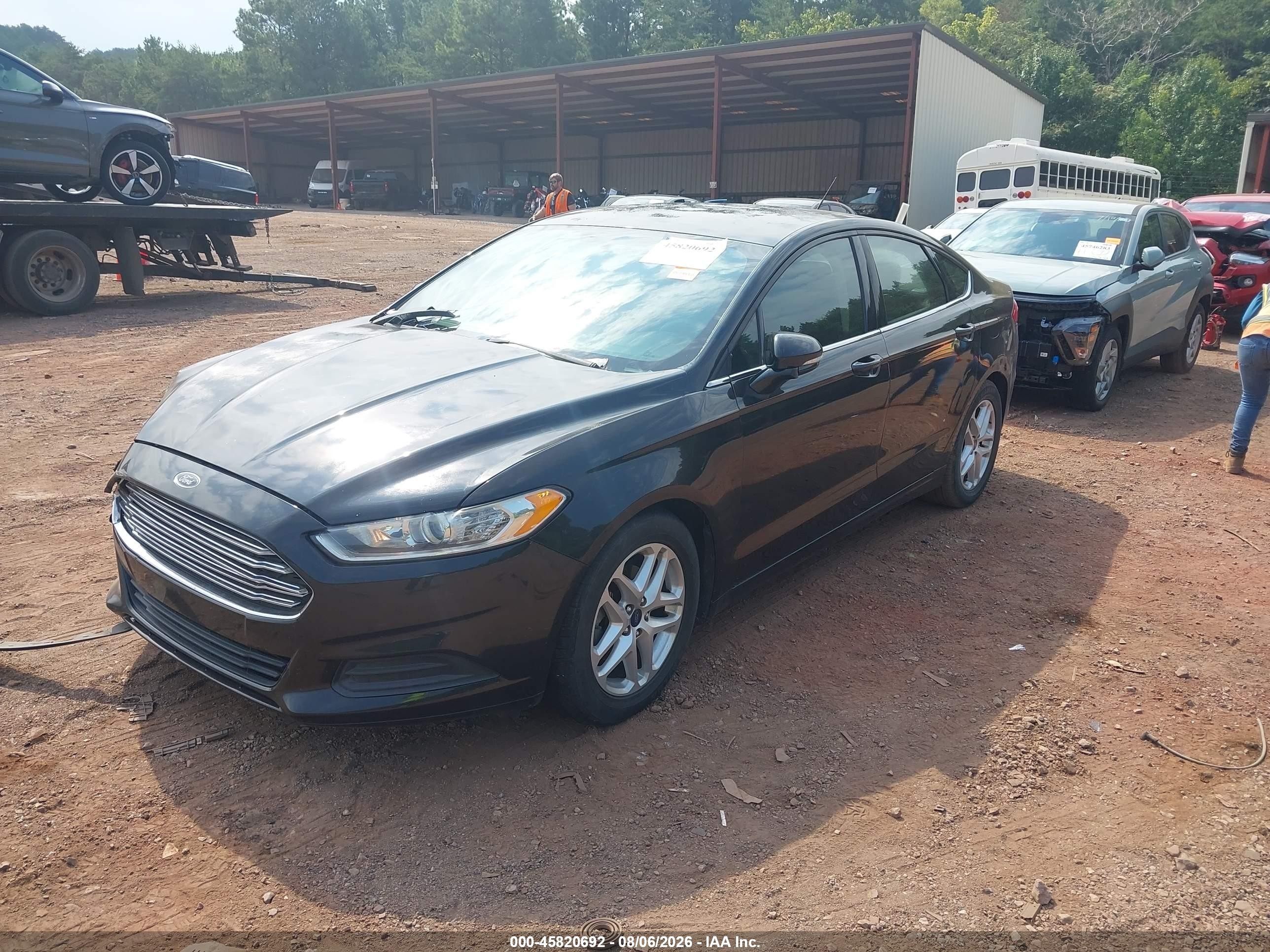 2015 Ford Fusion Se Black vin: 1FA6P0H71F5109348