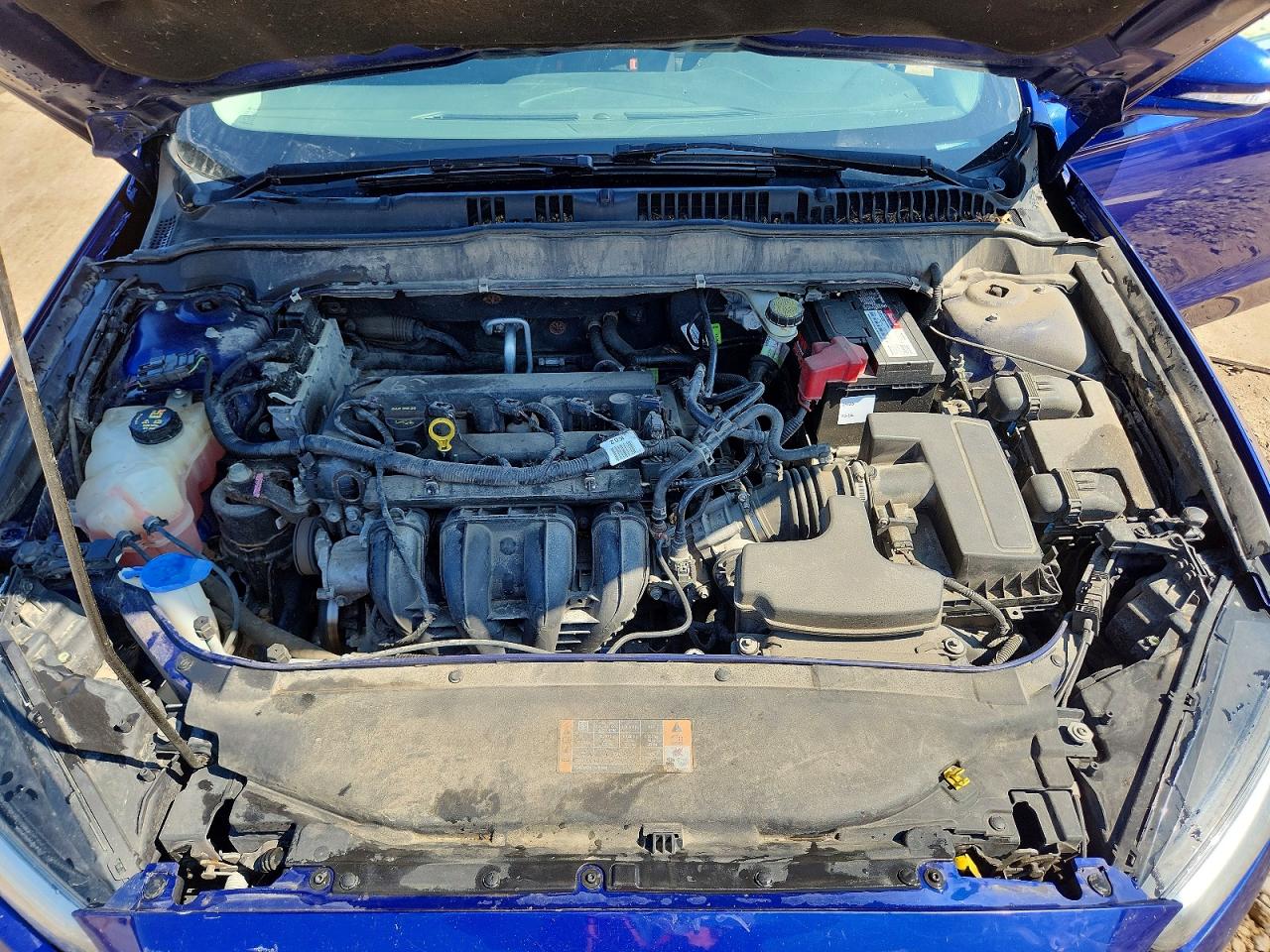 2015 Ford Fusion Se Blue vin: 1FA6P0H71F5109897