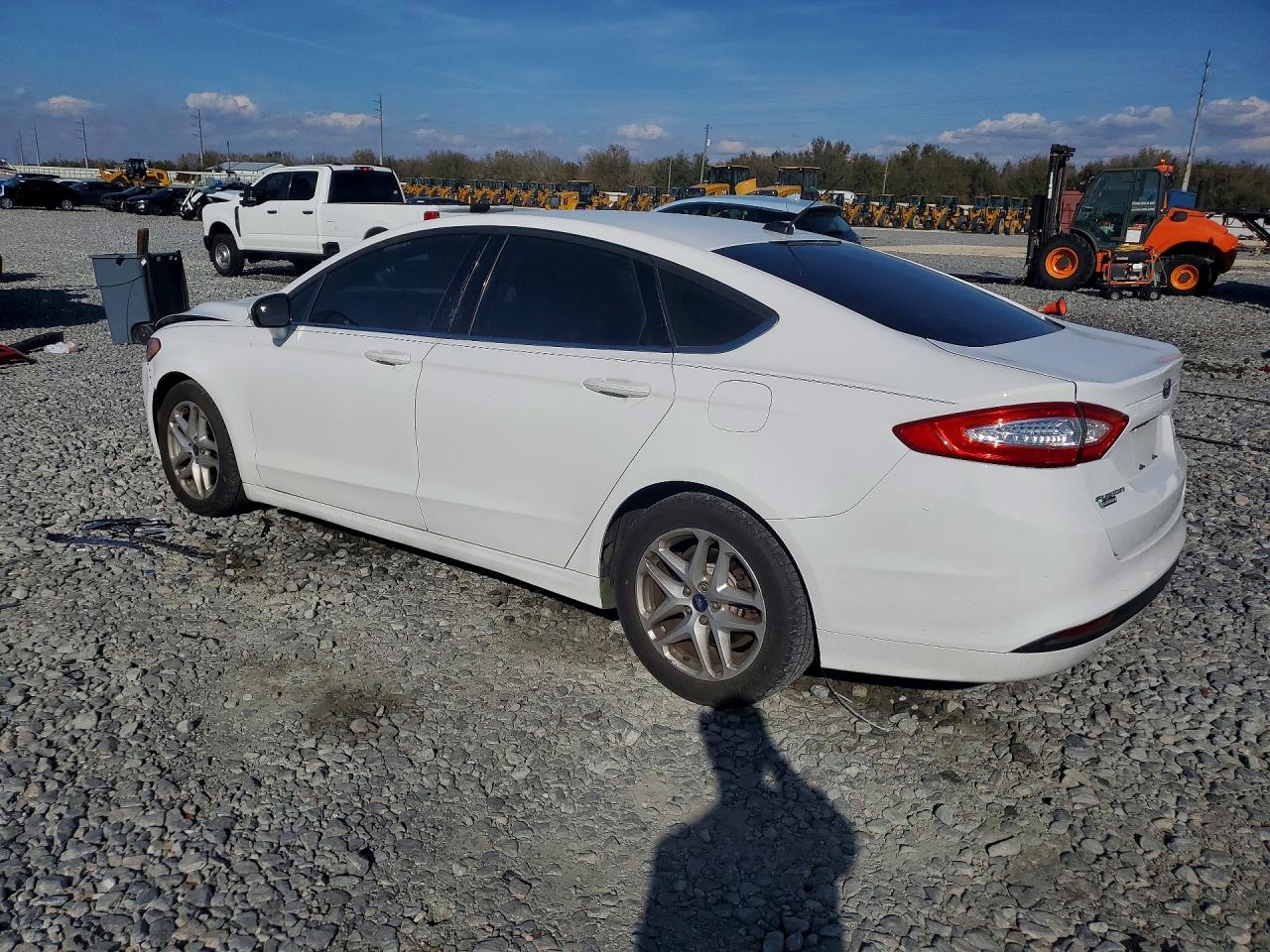 2015 Ford Fusion Se Белый vin: 1FA6P0H71F5115442