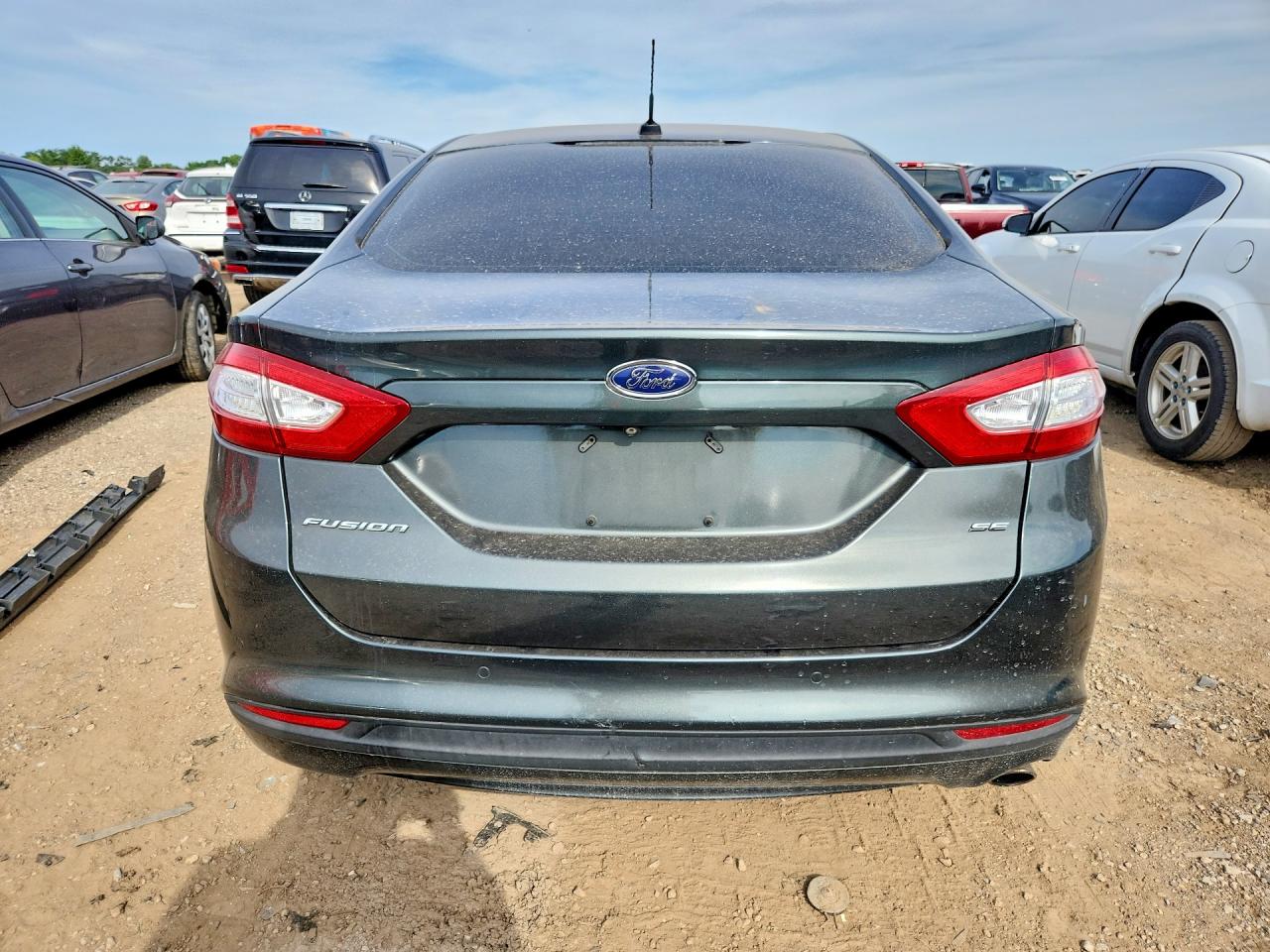 2015 Ford Fusion Se Зеленый vin: 1FA6P0H71F5117126