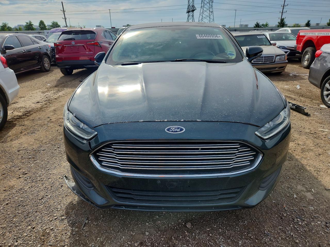 2015 Ford Fusion Se Зеленый vin: 1FA6P0H71F5117126