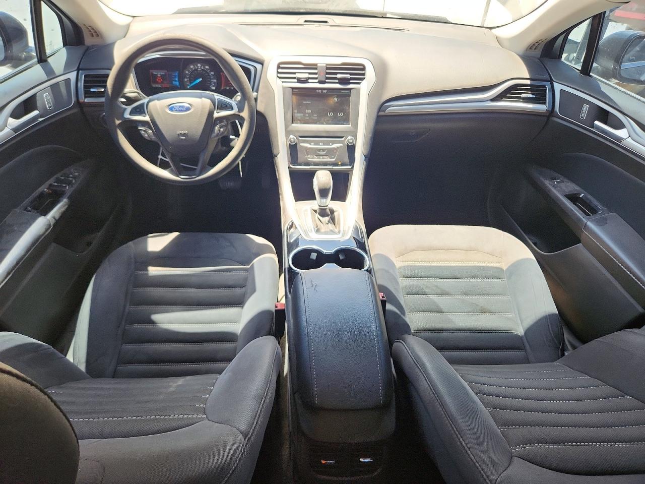 2015 Ford Fusion Se Gray vin: 1FA6P0H71F5122083