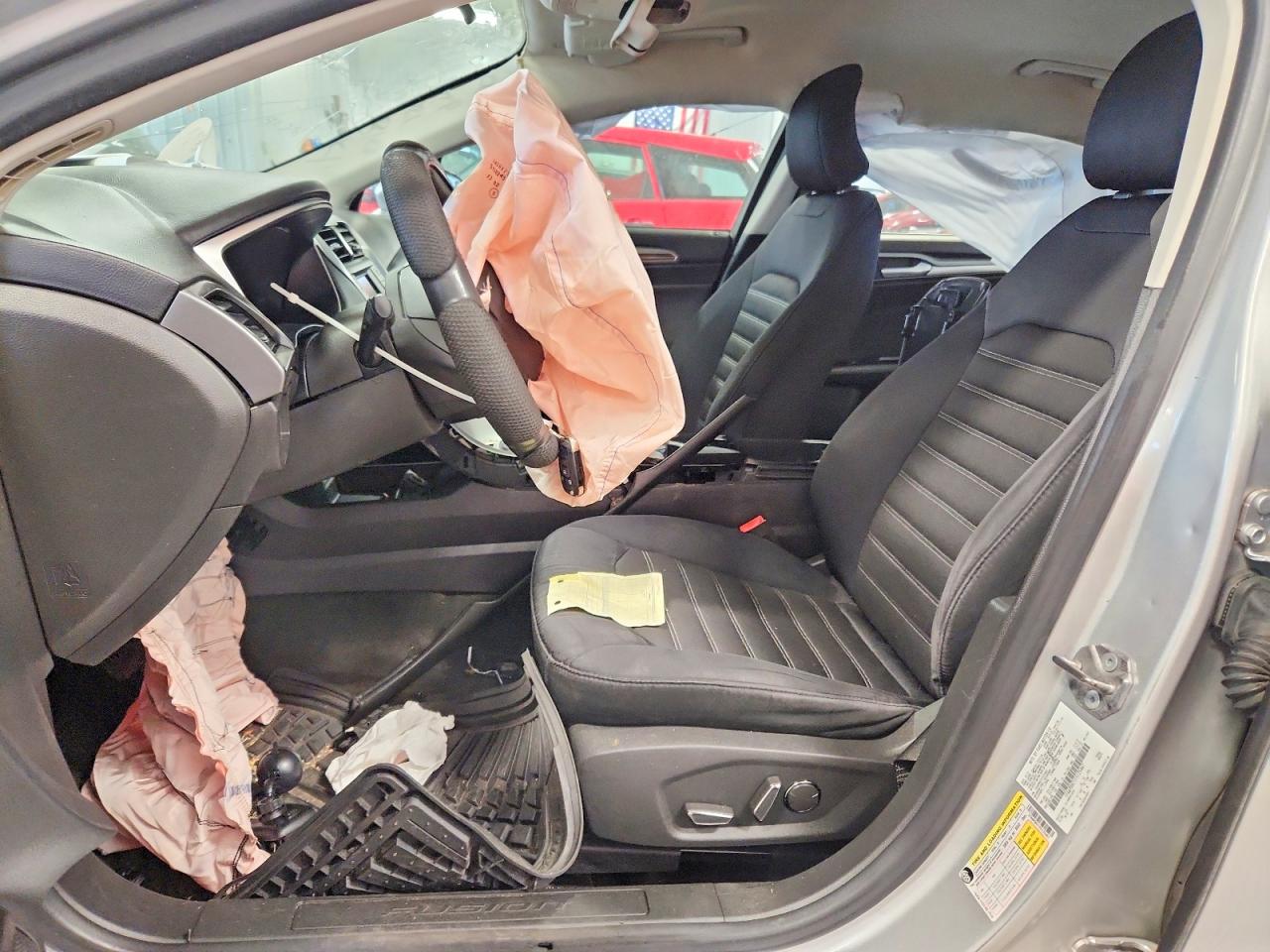 2015 Ford Fusion Se Silver vin: 1FA6P0H71F5125467