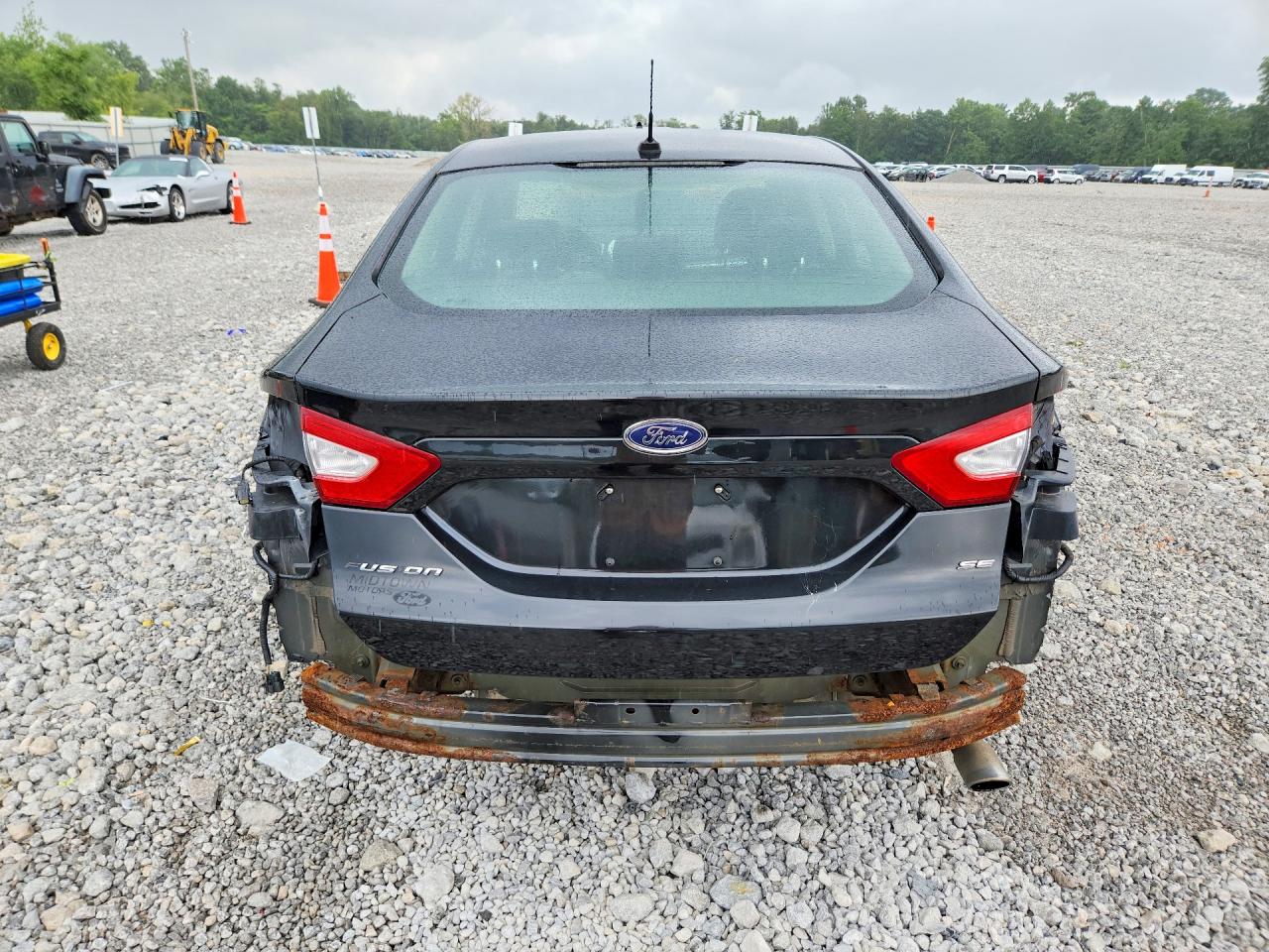 2014 Ford Fusion Se Black vin: 1FA6P0H72E5368235