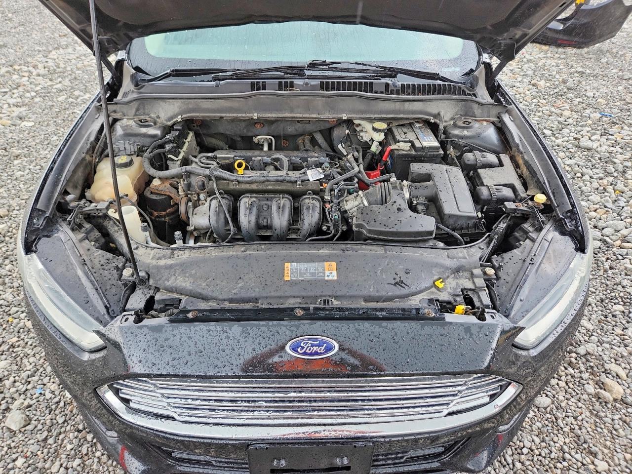 2014 Ford Fusion Se Black vin: 1FA6P0H72E5368235