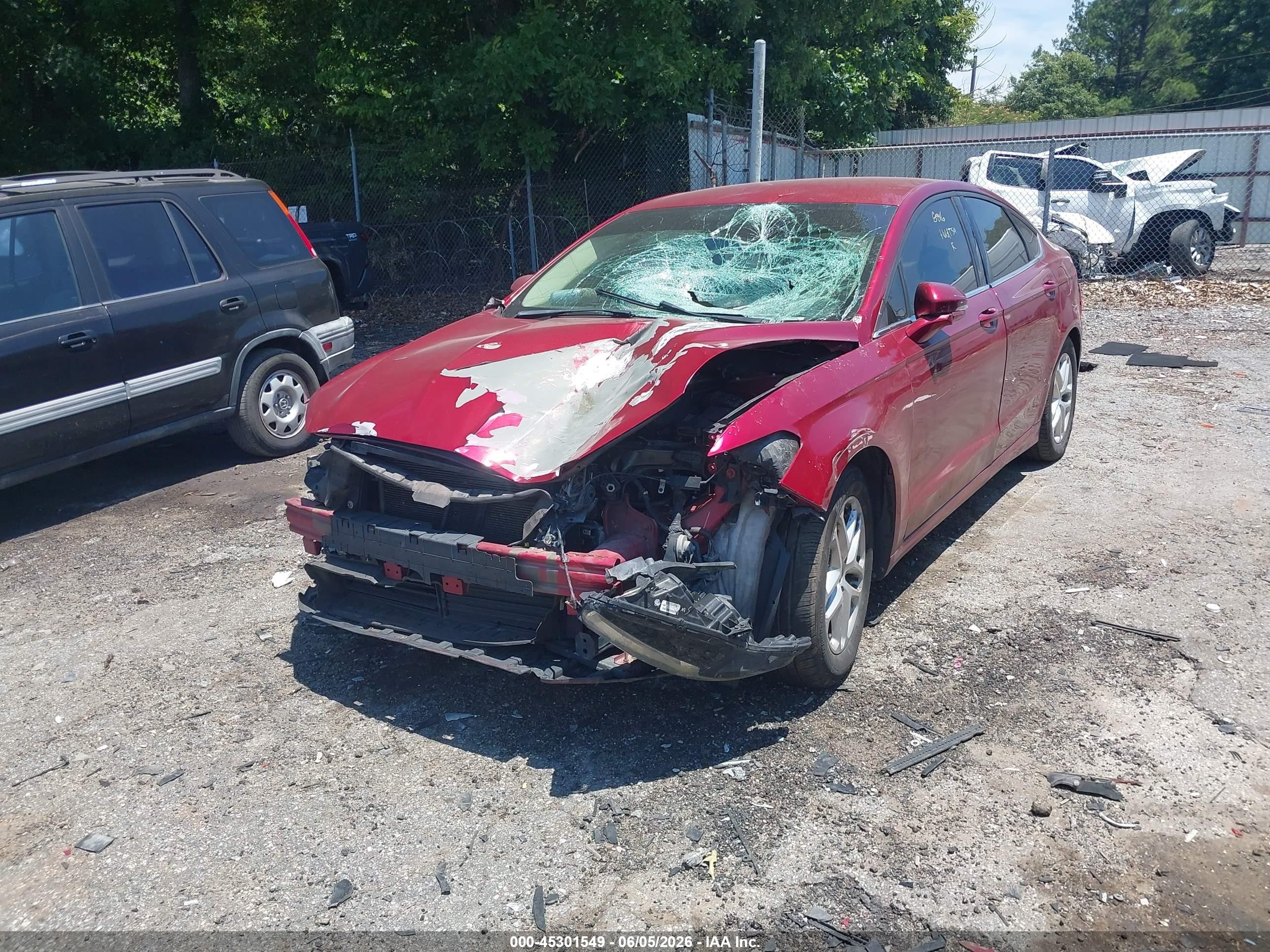 2014 Ford Fusion Se Red vin: 1FA6P0H72E5386816
