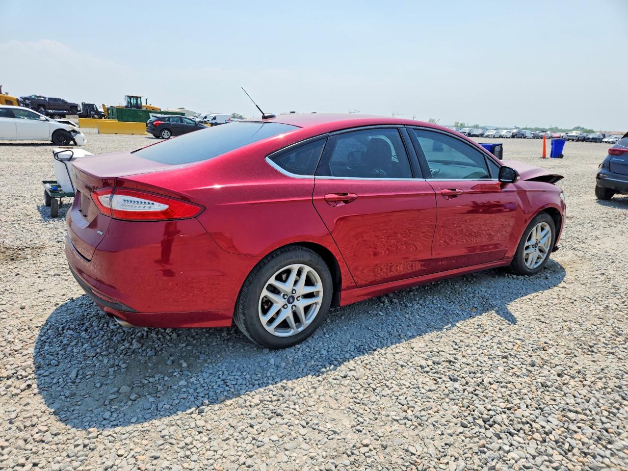 2015 Ford Fusion Se Red vin: 1FA6P0H72F5101114