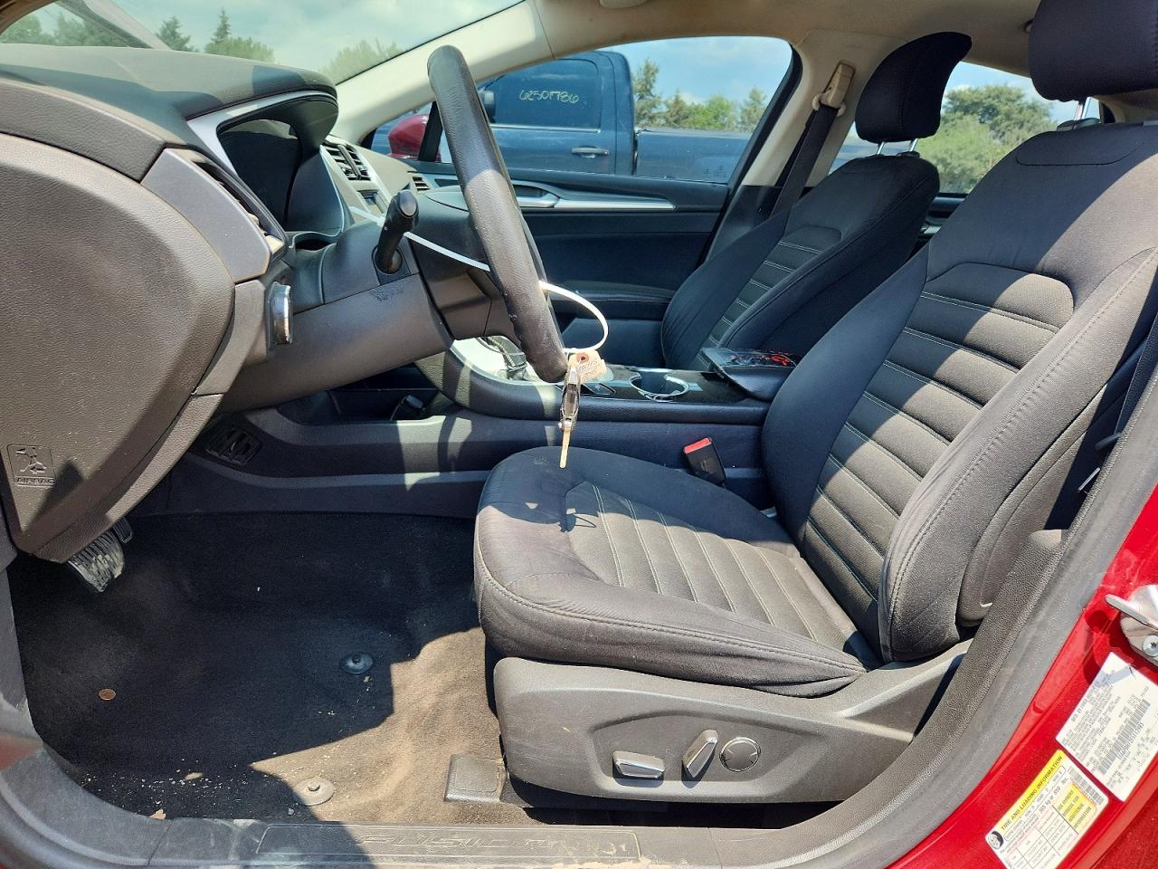 2015 Ford Fusion Se Red vin: 1FA6P0H72F5112985